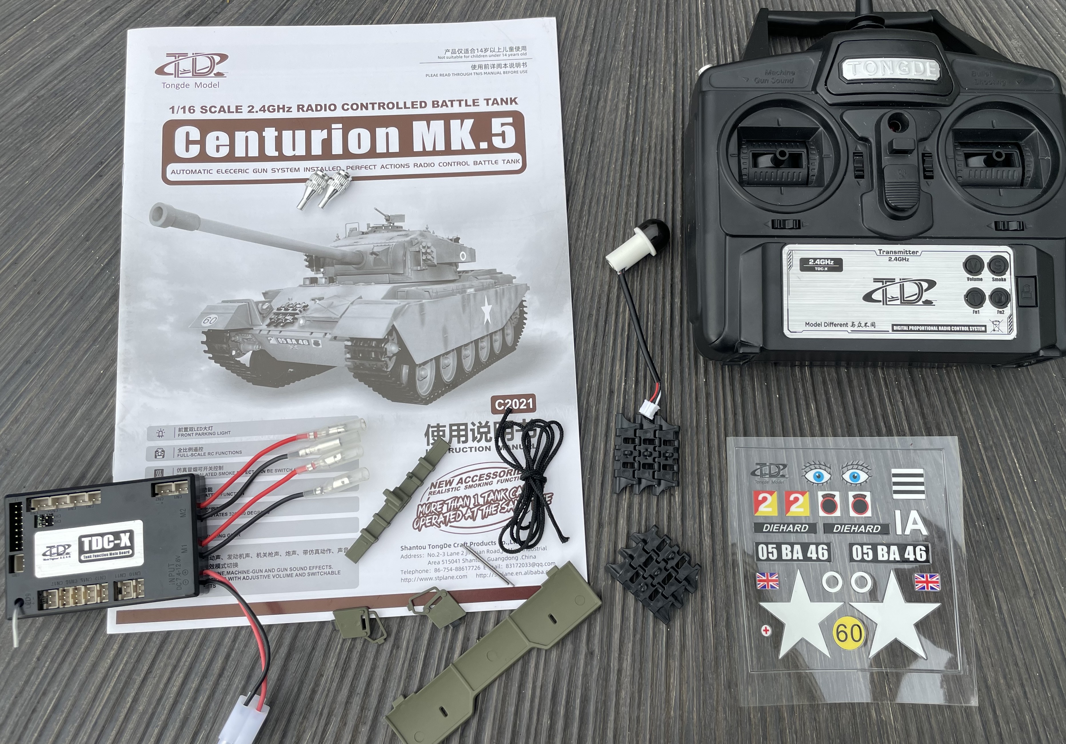 1/16 RC IDF Sho't Meteor Centurion with 105mm - build