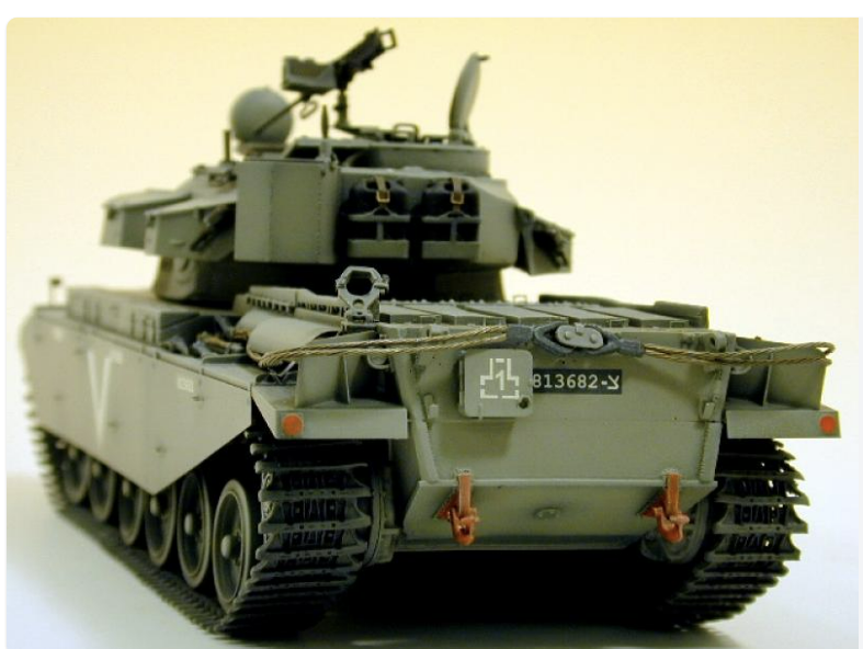 1/16 RC IDF Sho't Meteor Centurion with 105mm - build