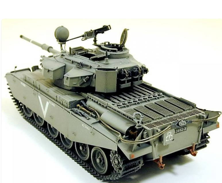 1/16 RC IDF Sho't Meteor Centurion with 105mm - build