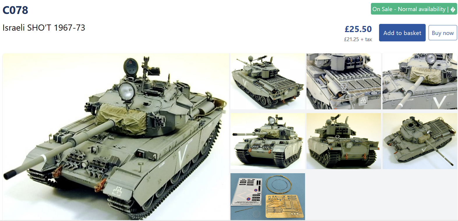 1/16 RC IDF Sho't Meteor Centurion with 105mm - build