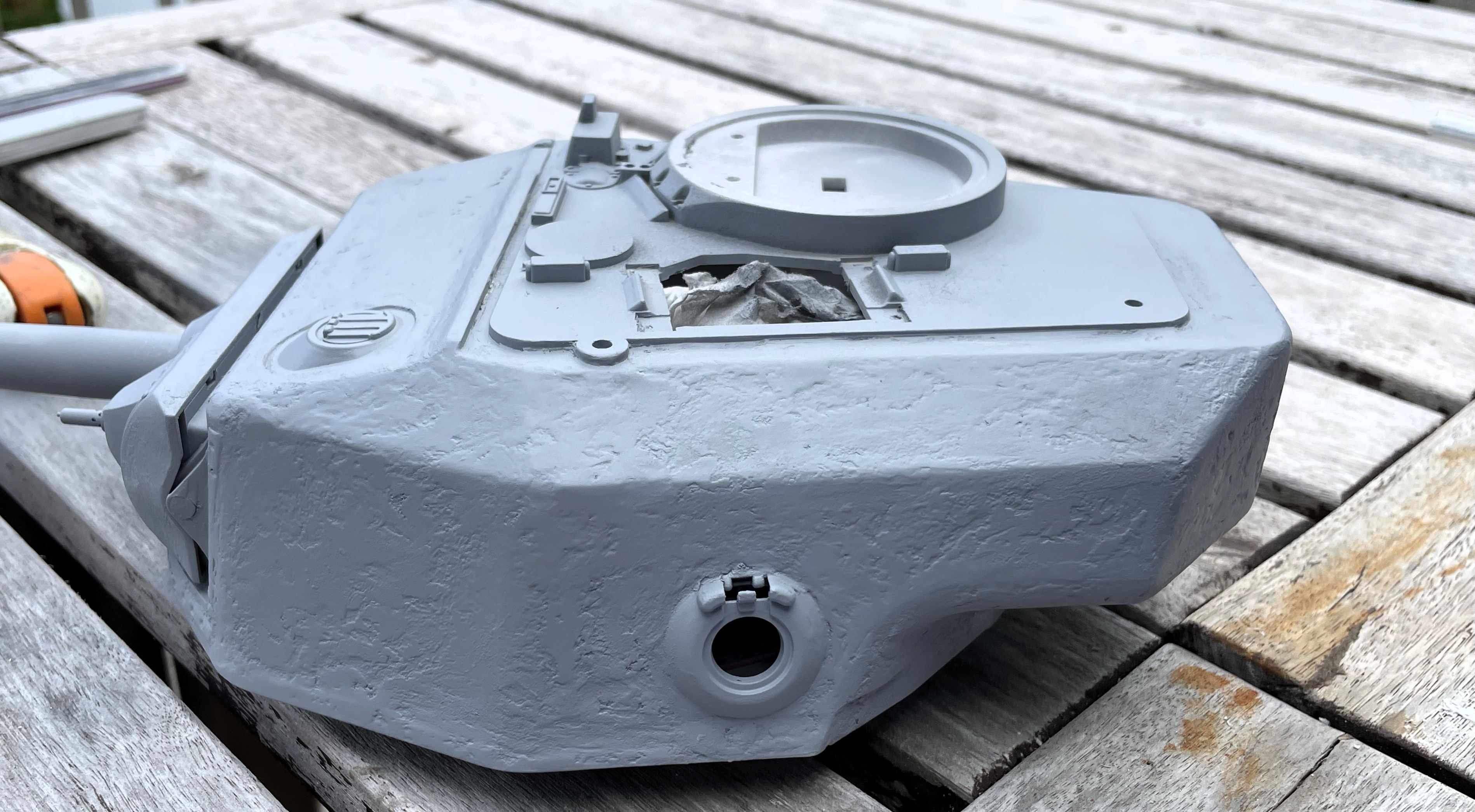 1/16 RC IDF Late Sho't Meteor Centurion with 105mm - build