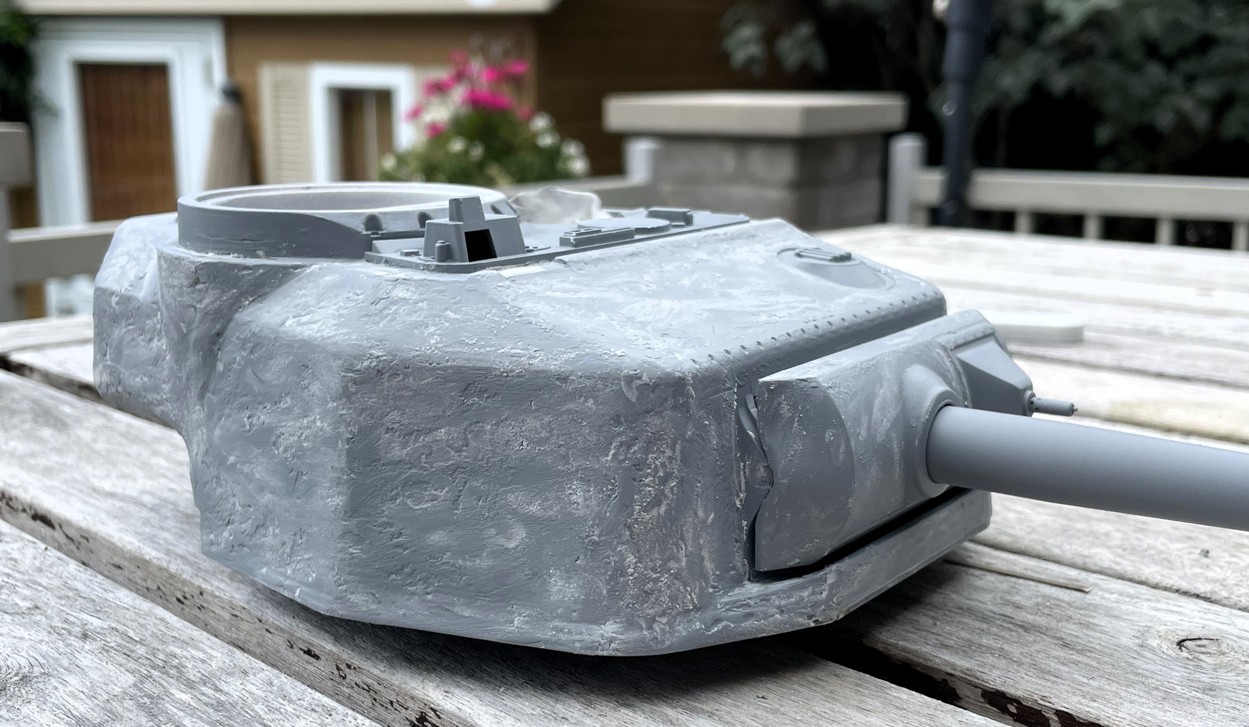 1/16 RC IDF Late Sho't Meteor Centurion with 105mm - build