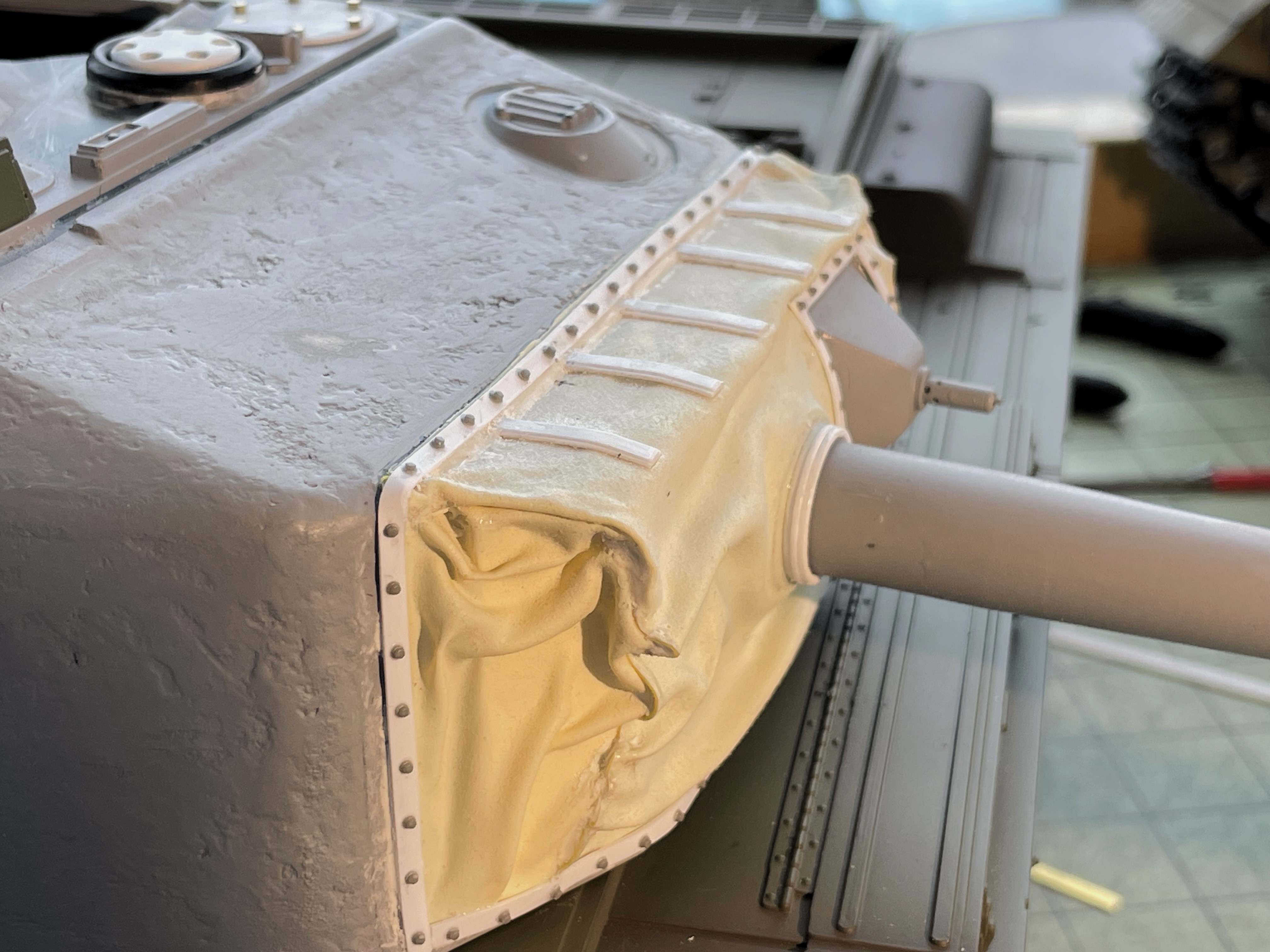 1/16 RC IDF Late Sho't Meteor Centurion with 105mm - build
