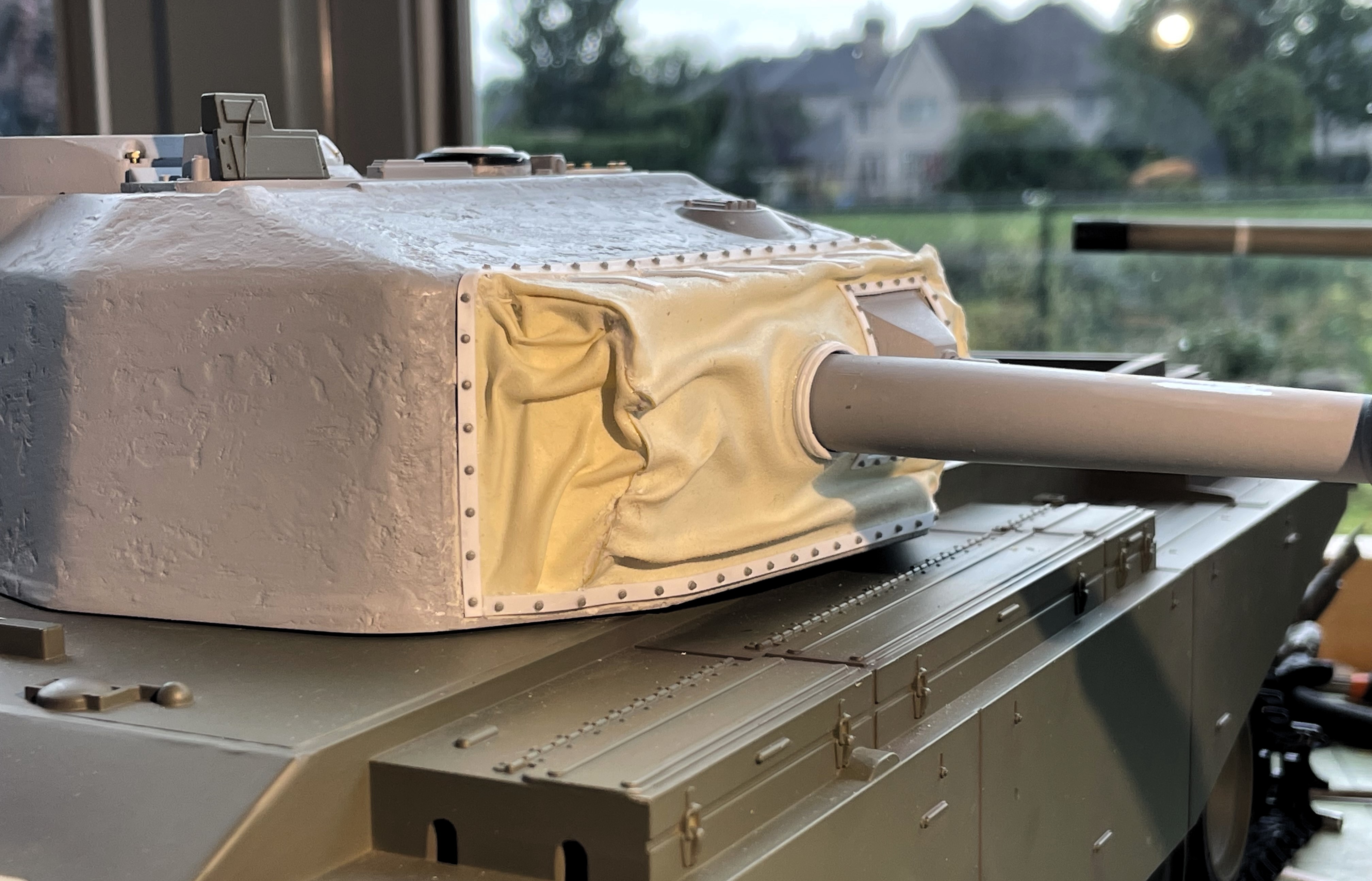 1/16 RC IDF Late Sho't Meteor Centurion with 105mm - build