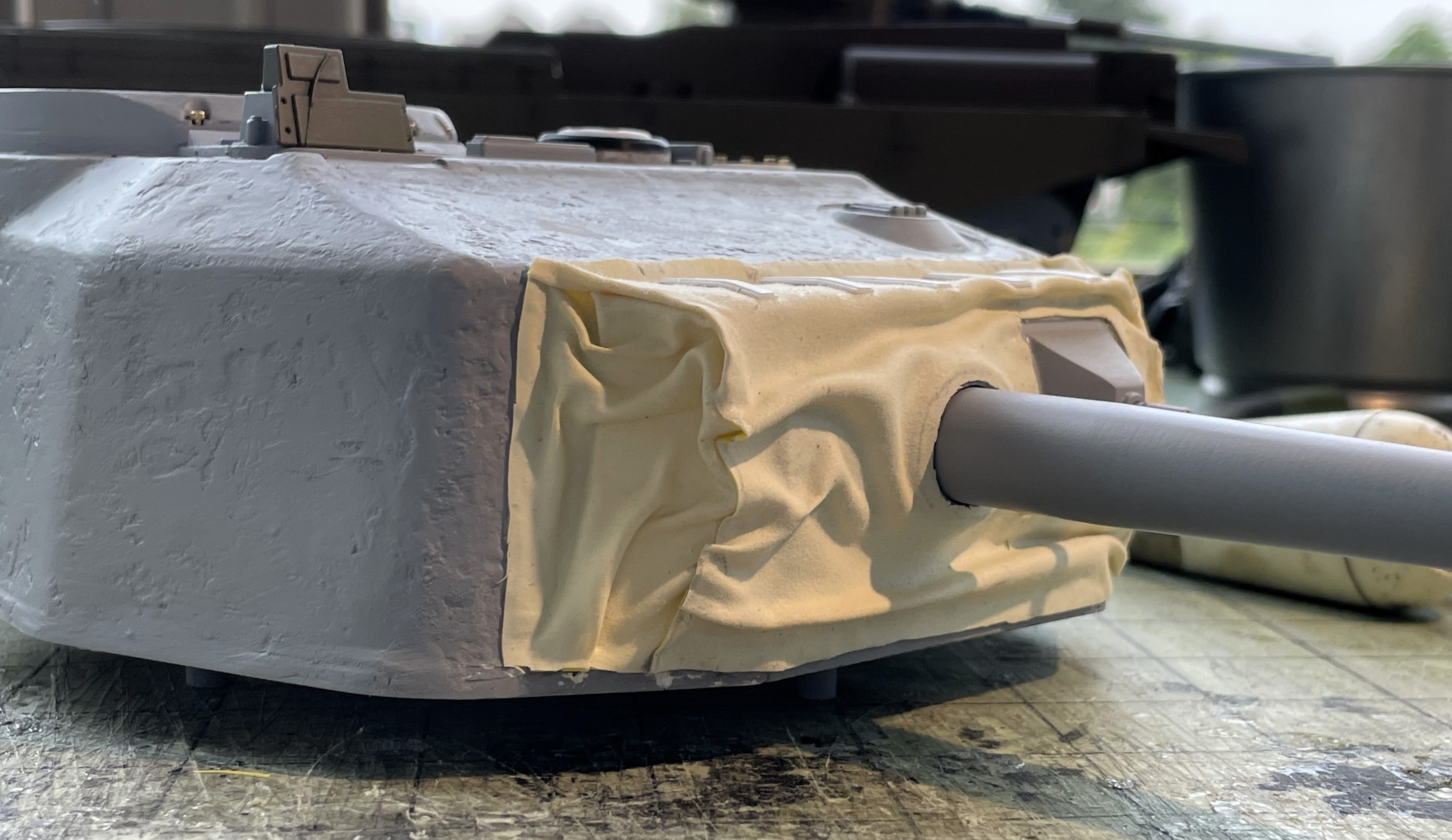 1/16 RC IDF Late Sho't Meteor Centurion with 105mm - build
