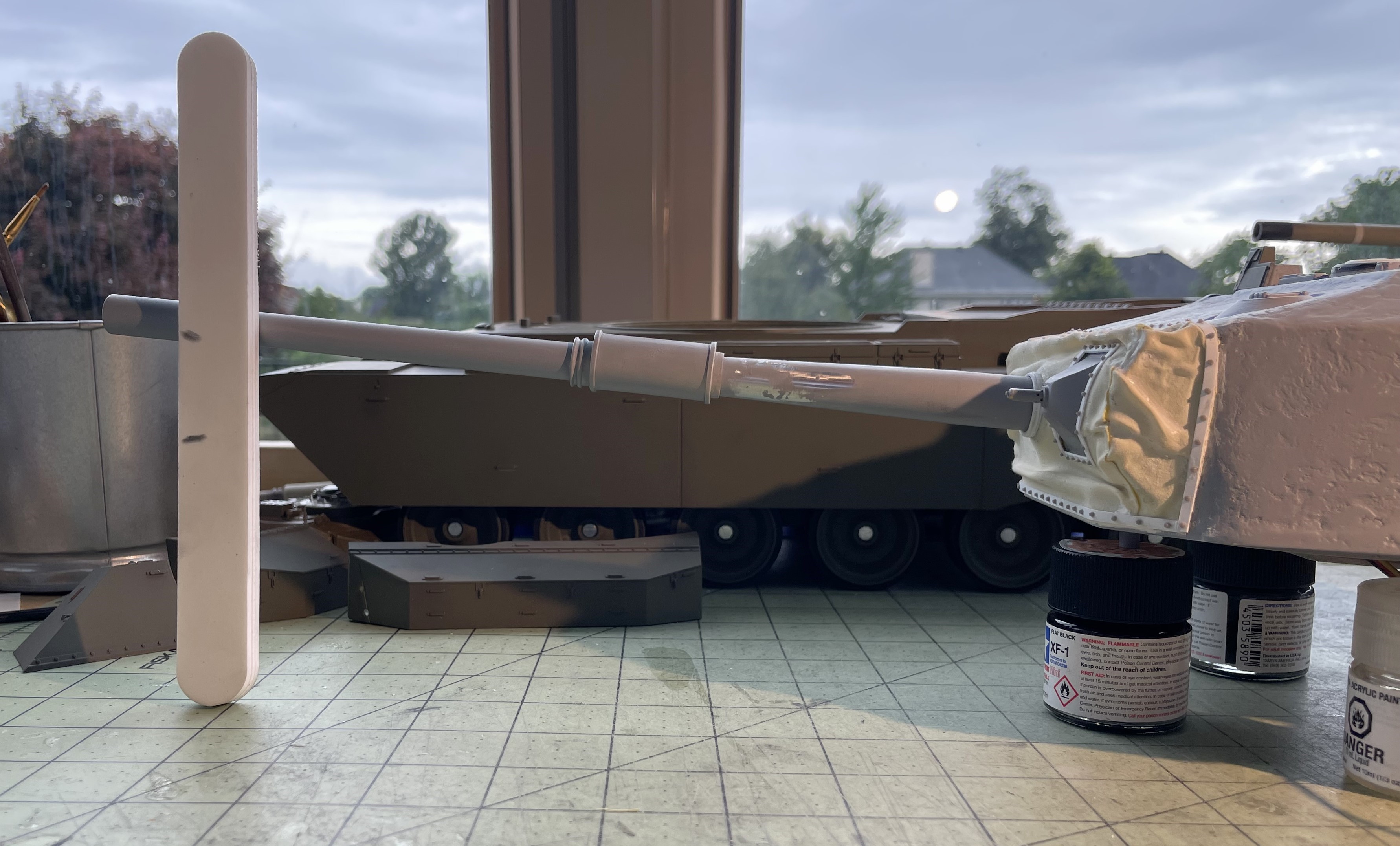 1/16 RC IDF Late Sho't Meteor Centurion with 105mm - build