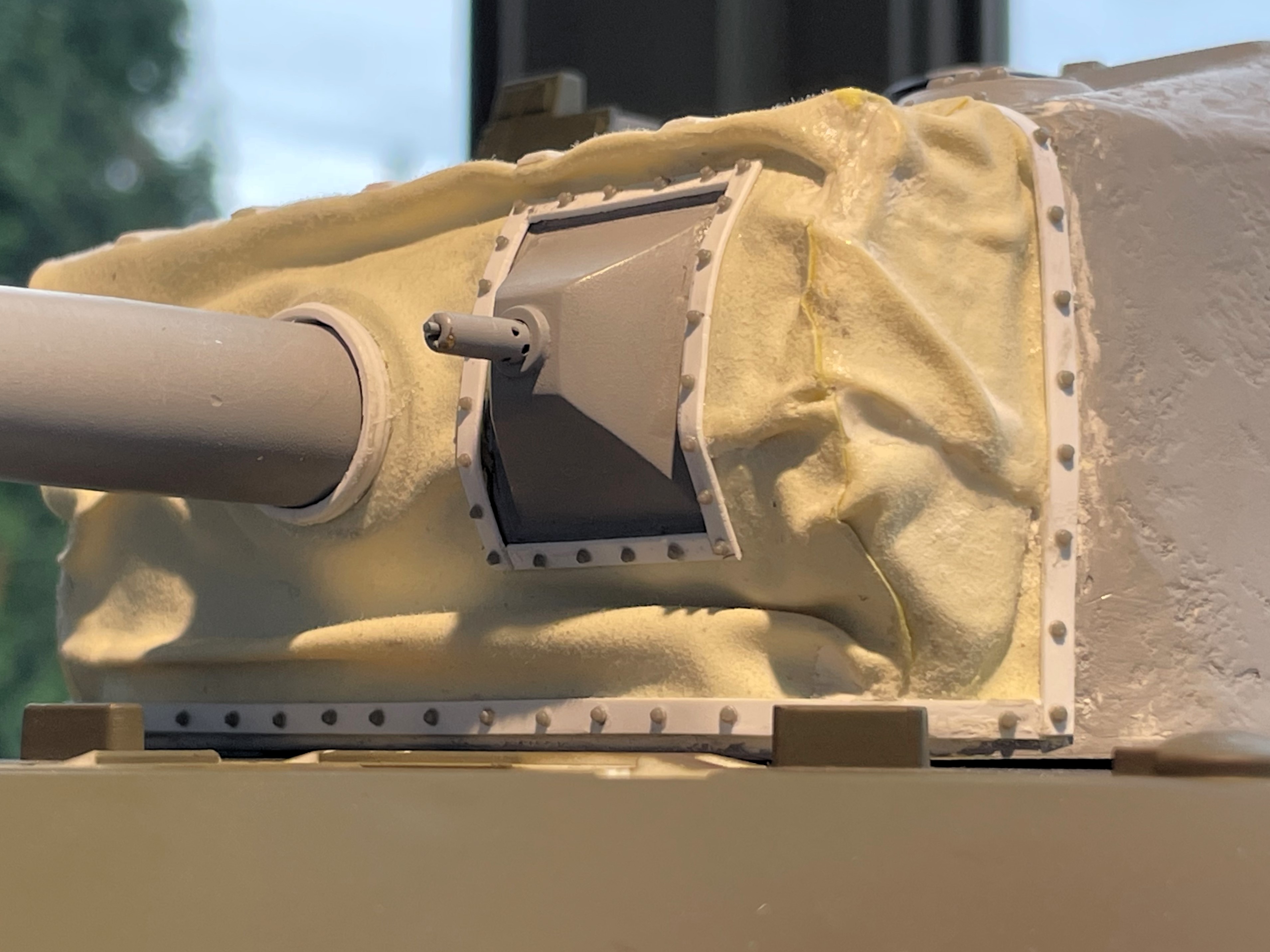1/16 RC IDF Late Sho't Meteor Centurion with 105mm - build