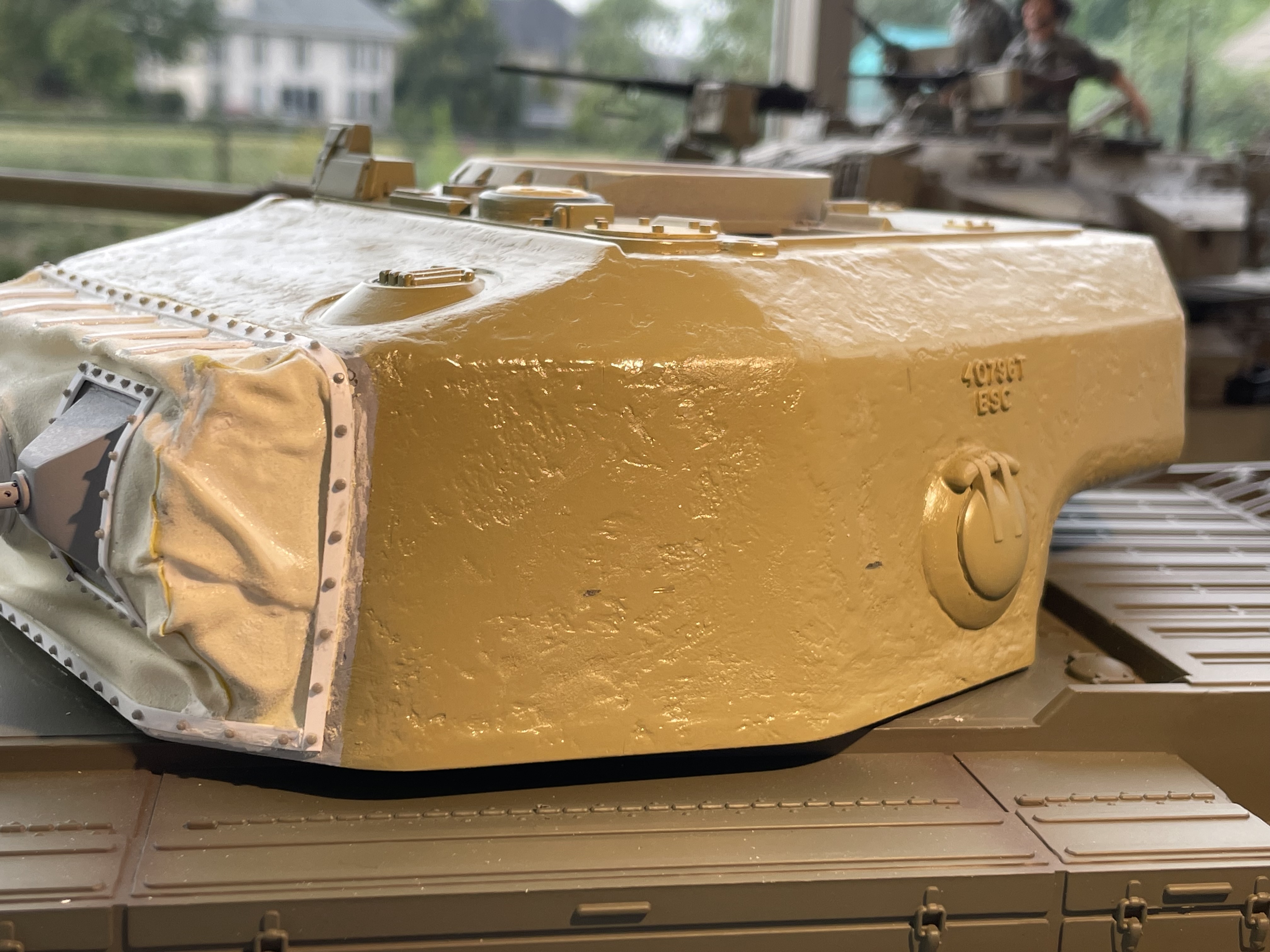 1/16 RC IDF Late Sho't Meteor Centurion with 105mm - build
