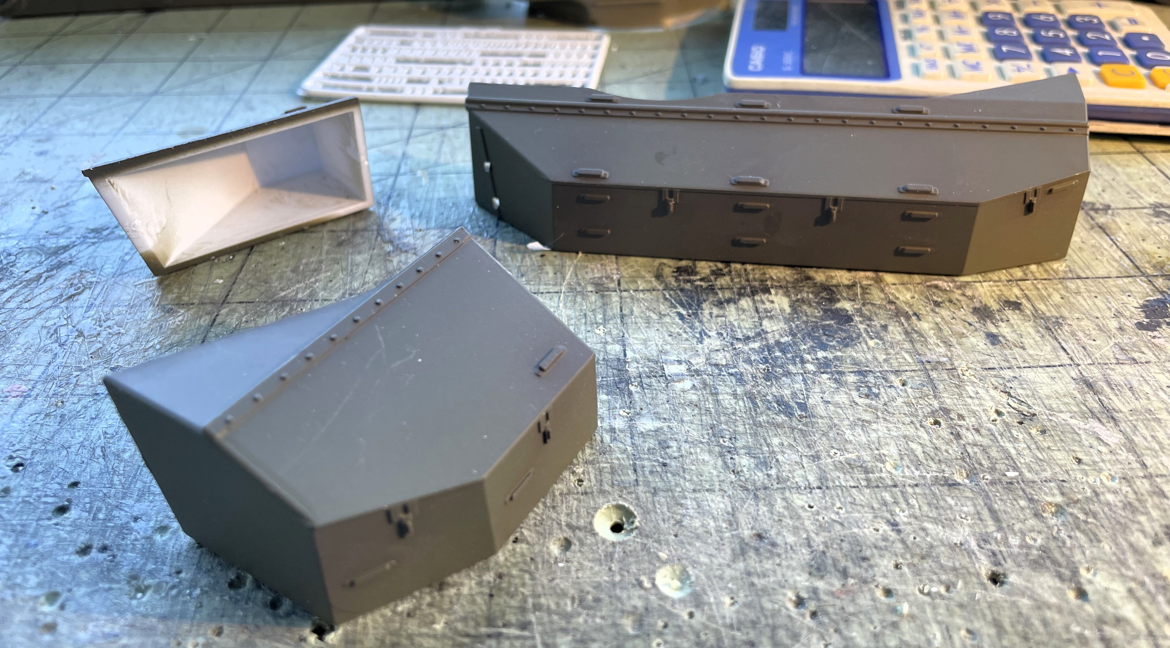 1/16 RC IDF Late Sho't Meteor Centurion with 105mm - build