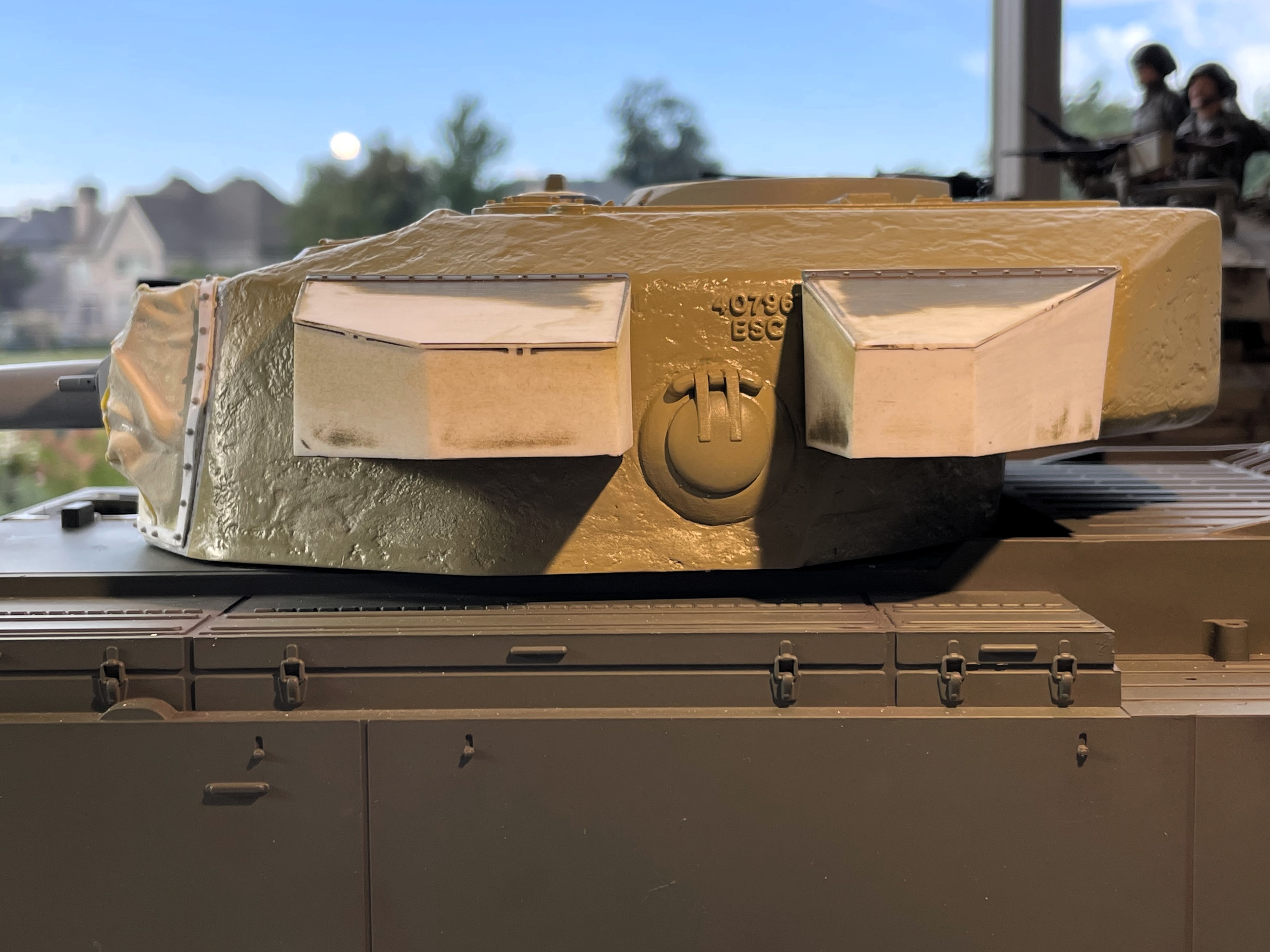 1/16 RC IDF Late Sho't Meteor Centurion with 105mm - build