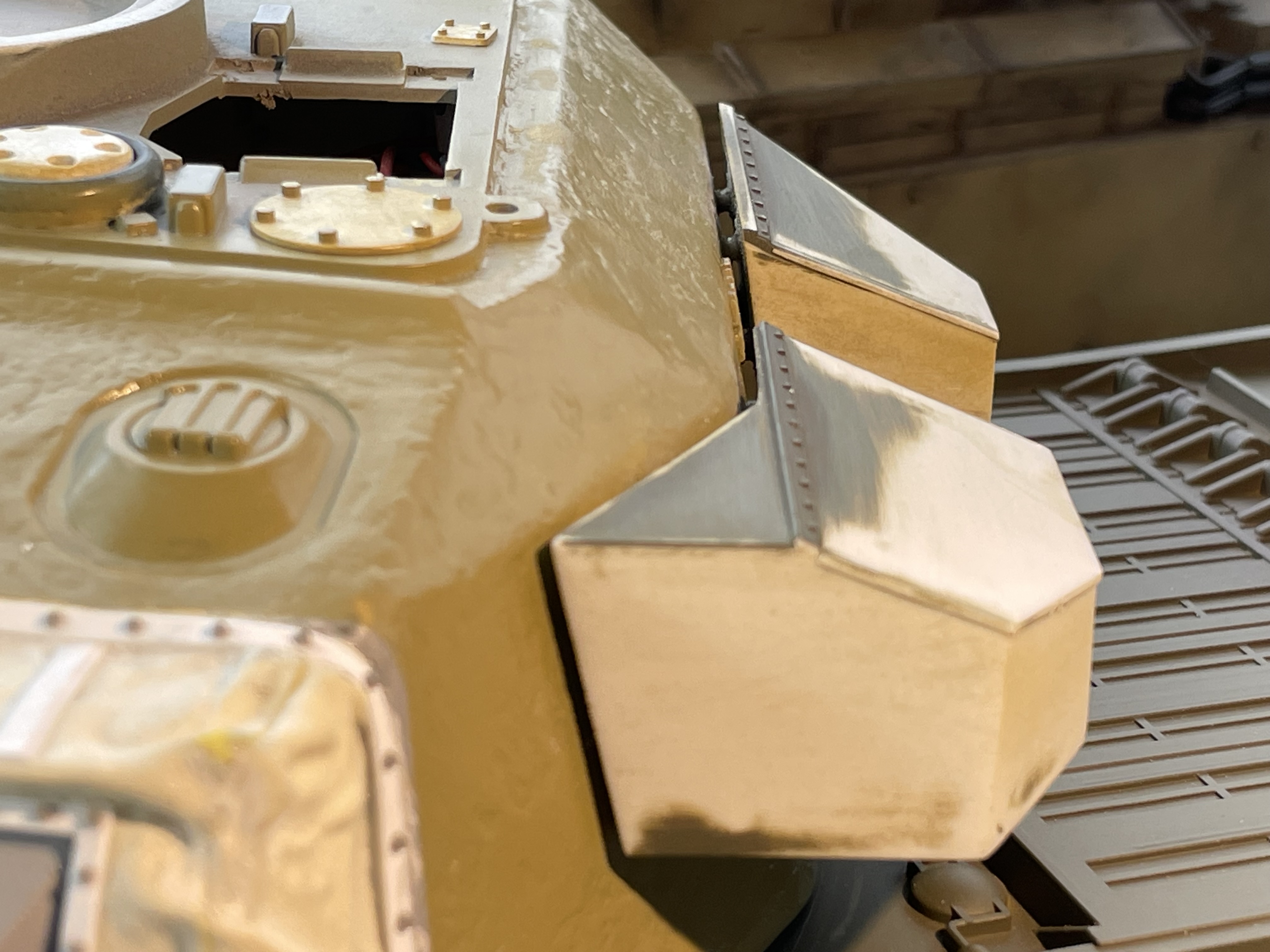 1/16 RC IDF Late Sho't Meteor Centurion with 105mm - build