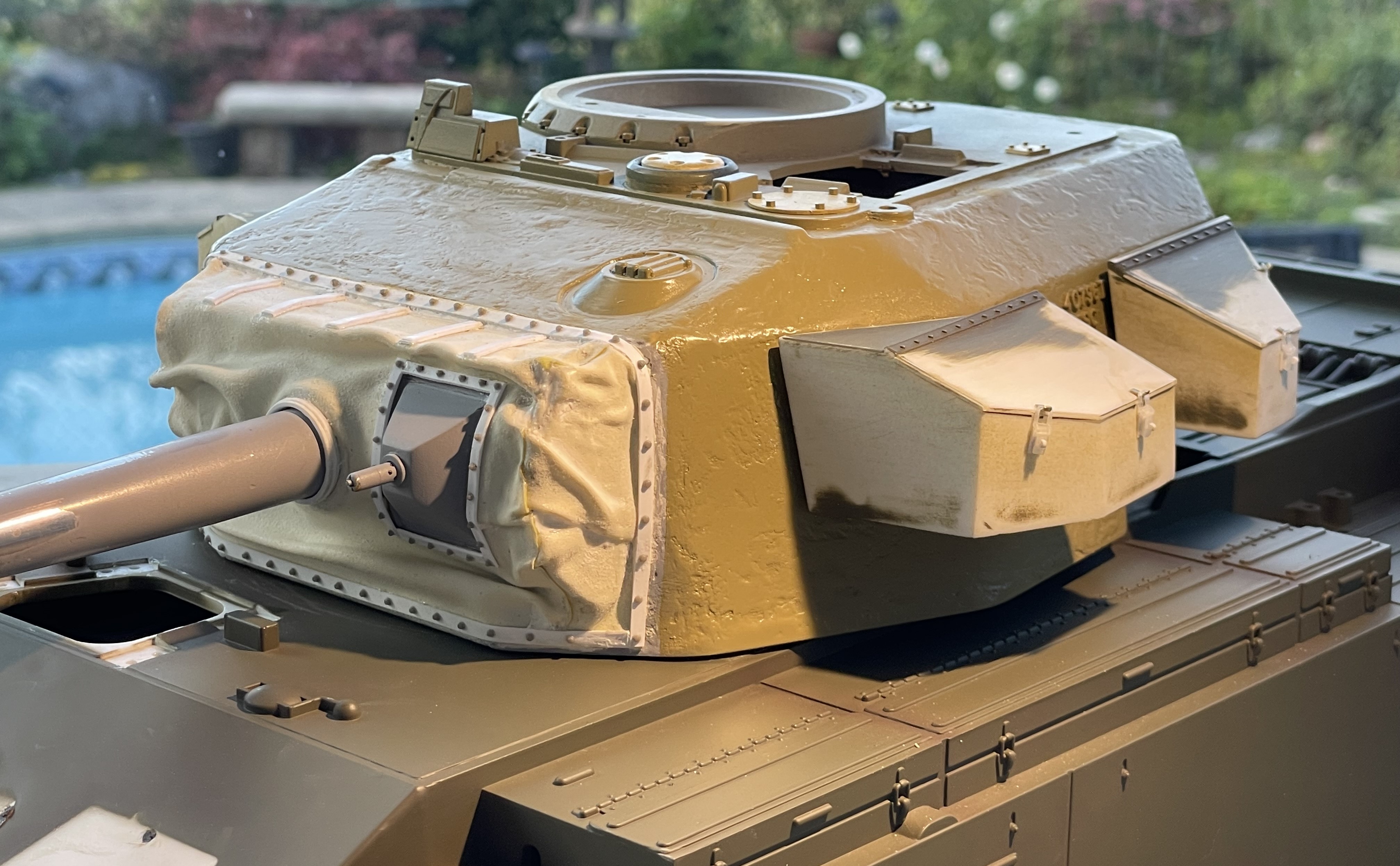 1/16 RC IDF Late Sho't Meteor Centurion with 105mm - build