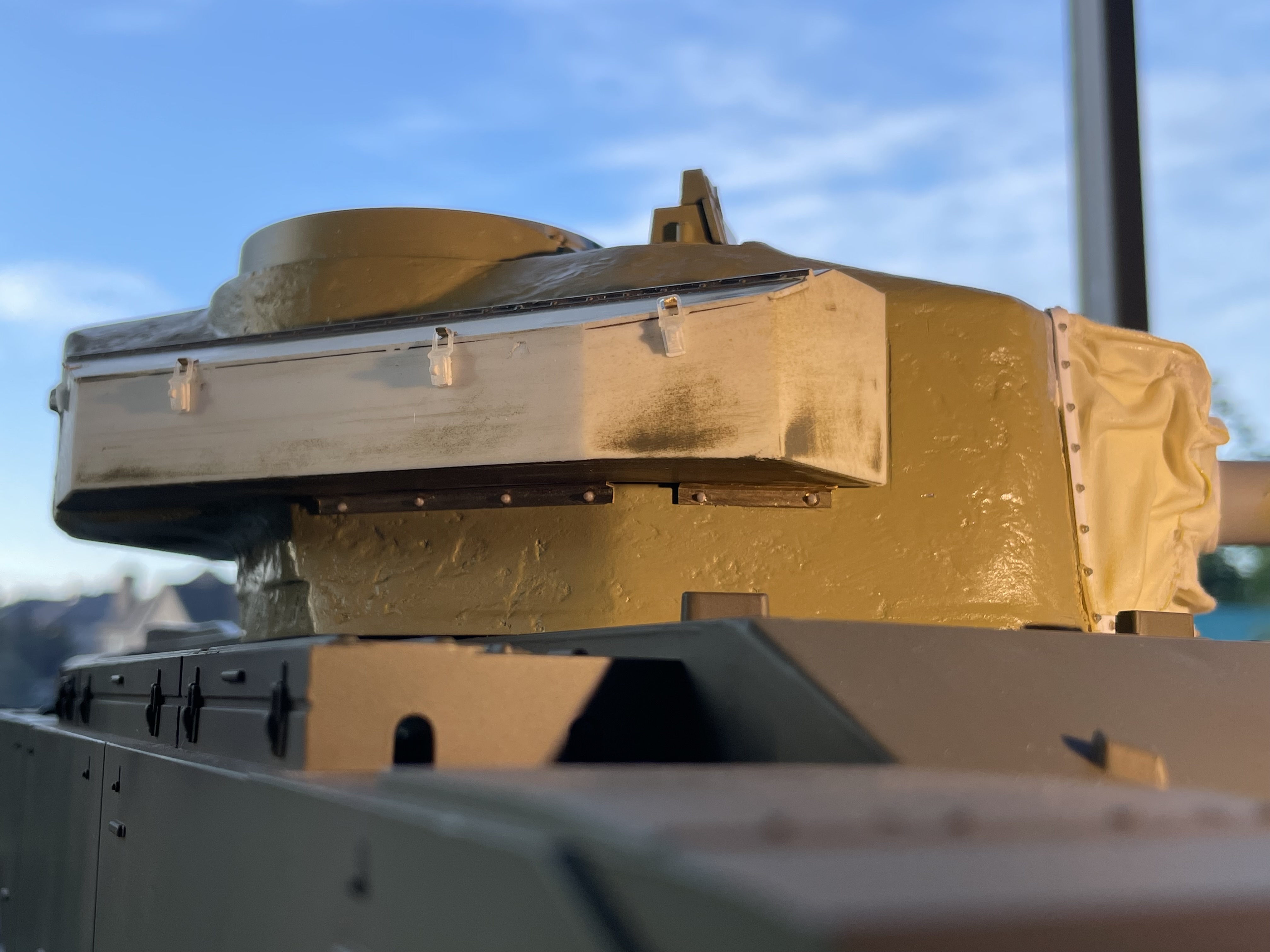 1/16 RC IDF Late Sho't Meteor Centurion with 105mm - build