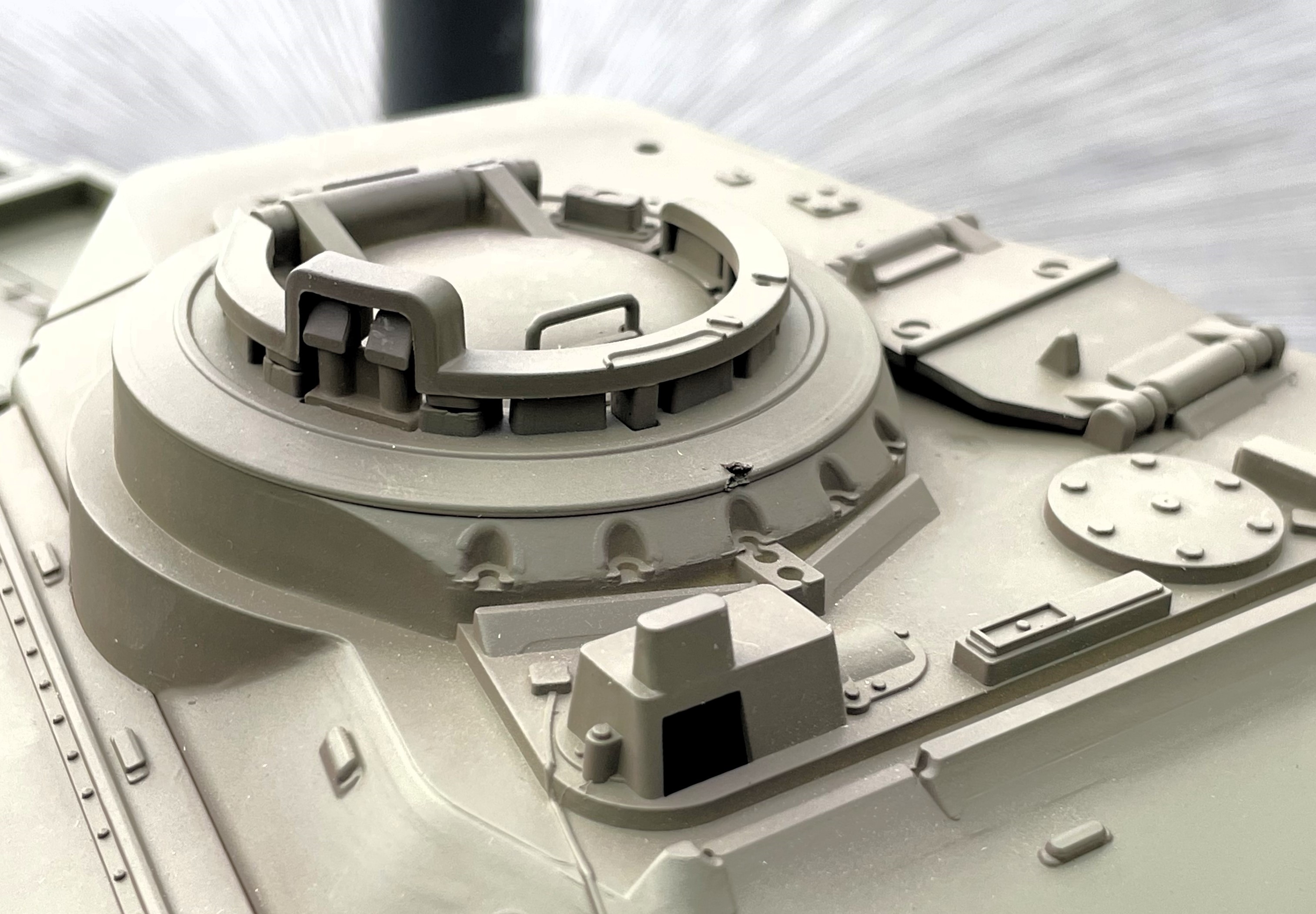 1/16 RC IDF Late Sho't Meteor Centurion with 105mm - build