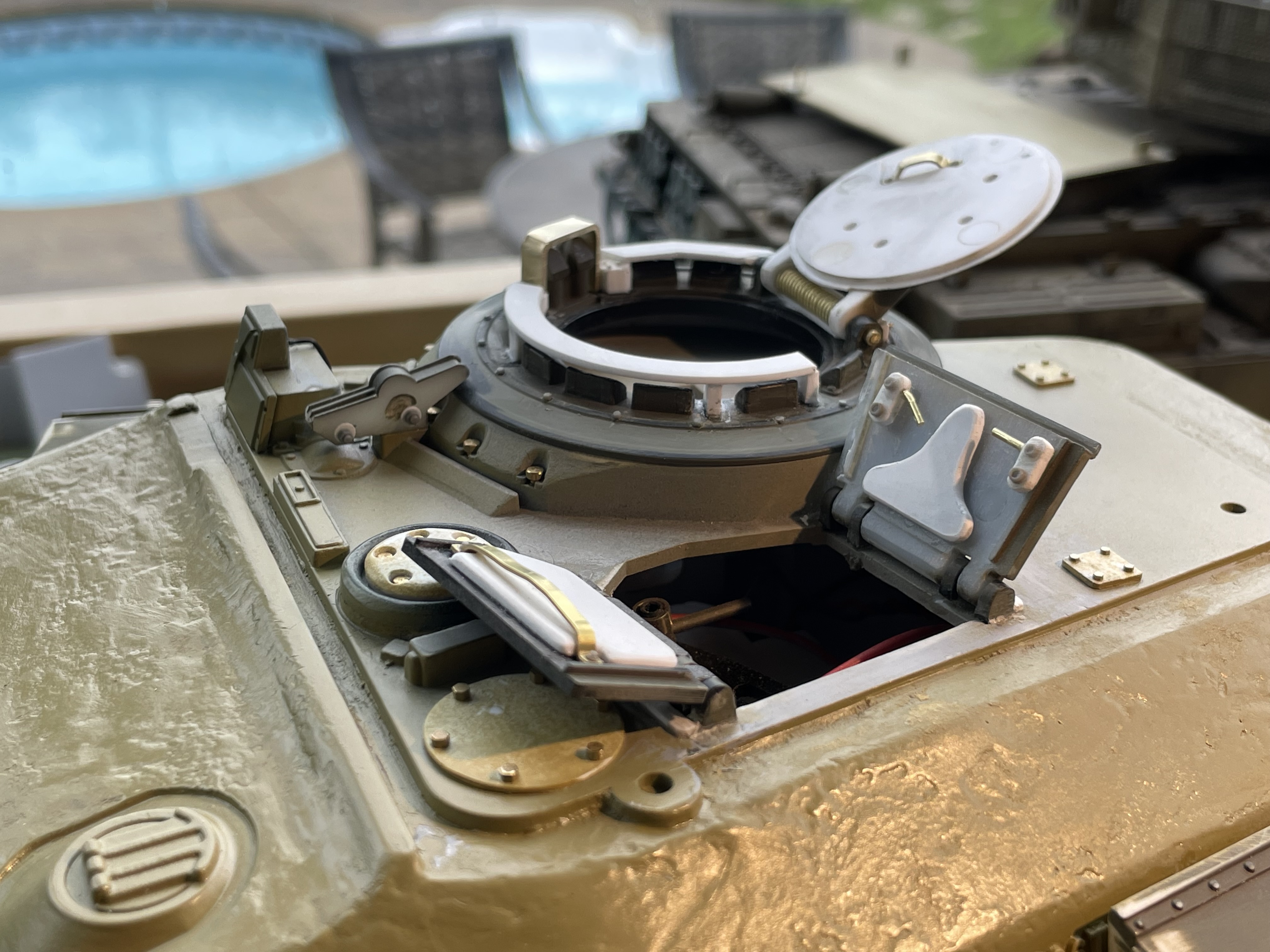 1/16 RC IDF Late Sho't Meteor Centurion with 105mm - build