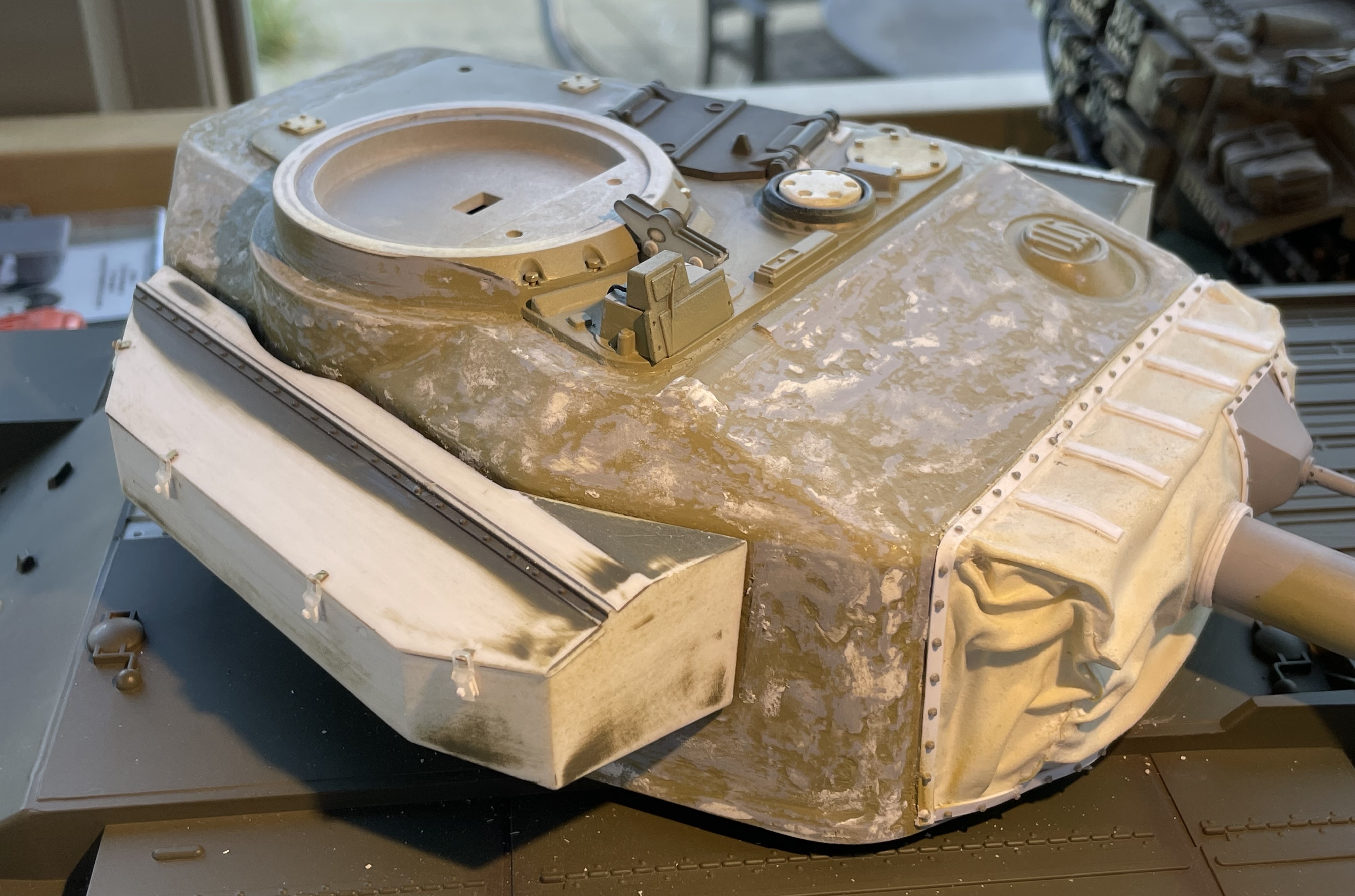 1/16 RC IDF Late Sho't Meteor Centurion with 105mm - build