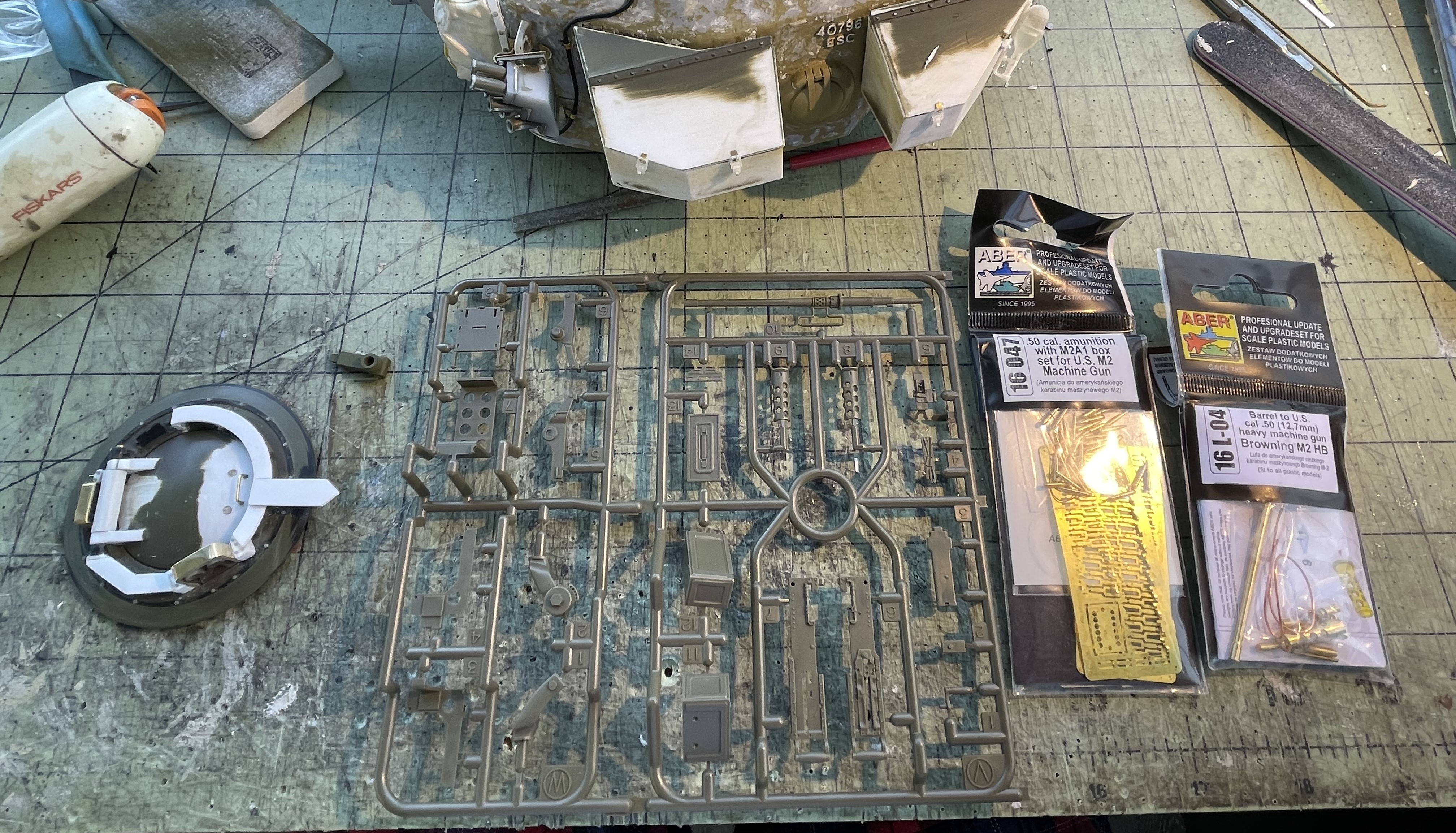 1/16 RC IDF Late Sho't Meteor Centurion with 105mm - build