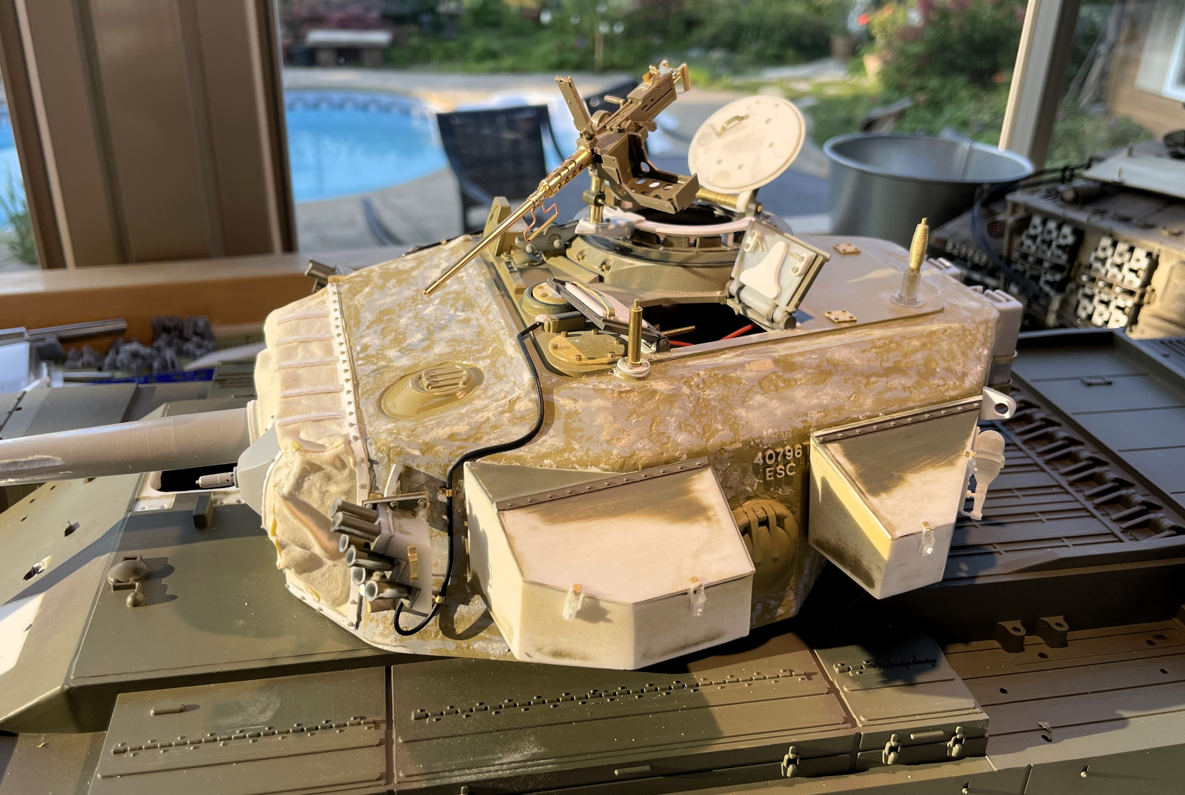 1/16 RC IDF Late Sho't Meteor Centurion with 105mm - build