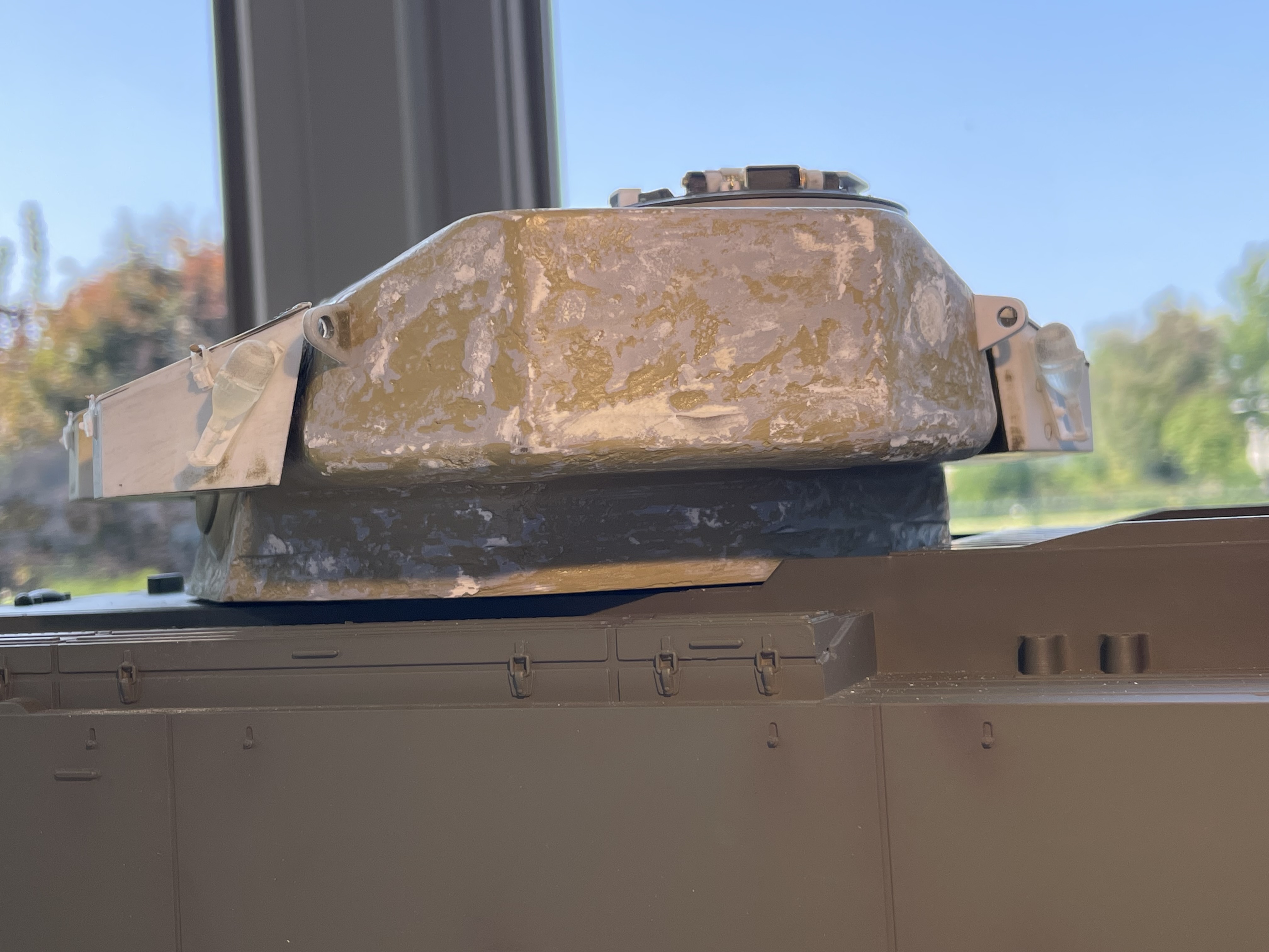1/16 RC IDF Late Sho't Meteor Centurion with 105mm - build