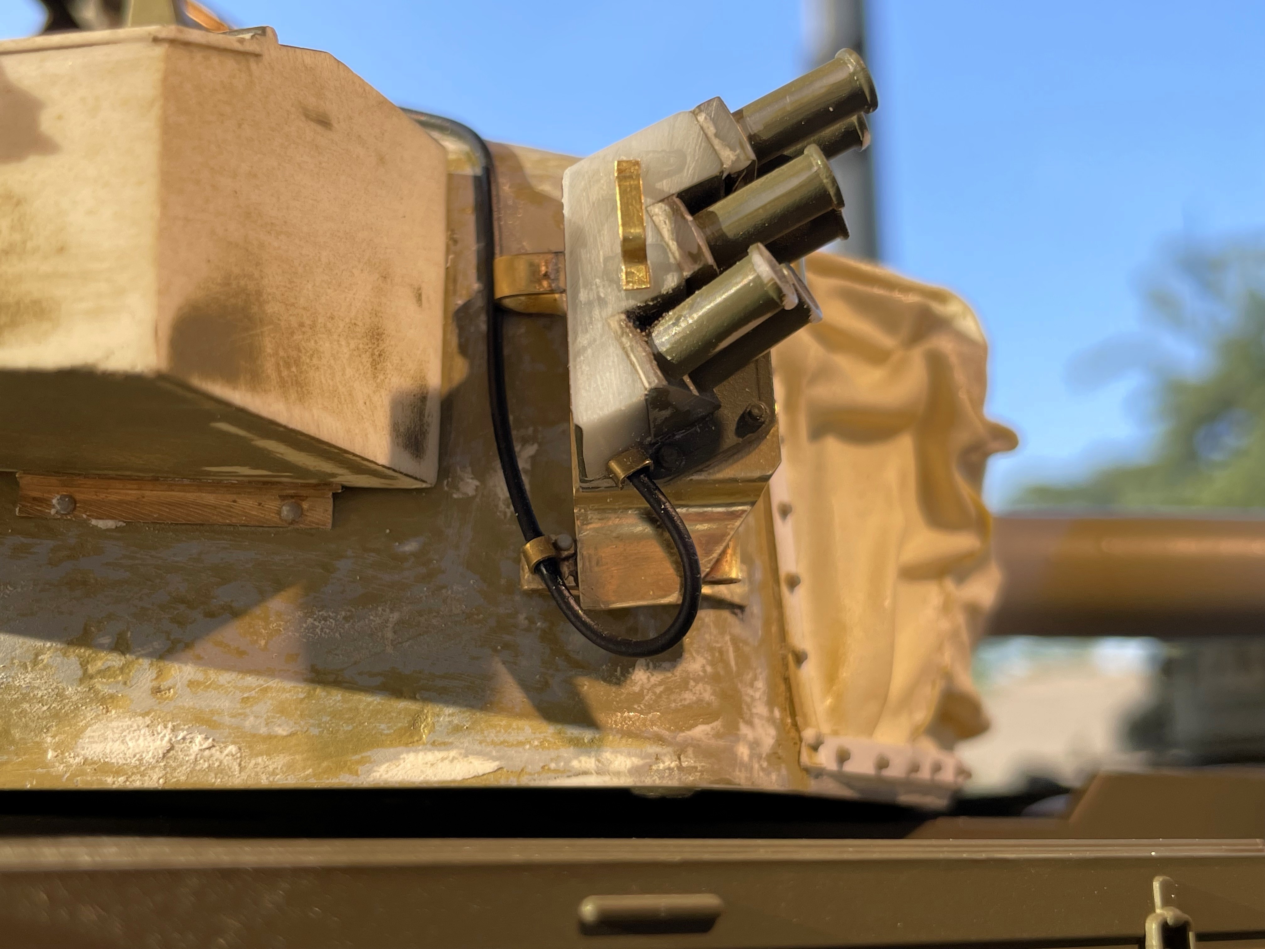 1/16 RC IDF Late Sho't Meteor Centurion with 105mm - build