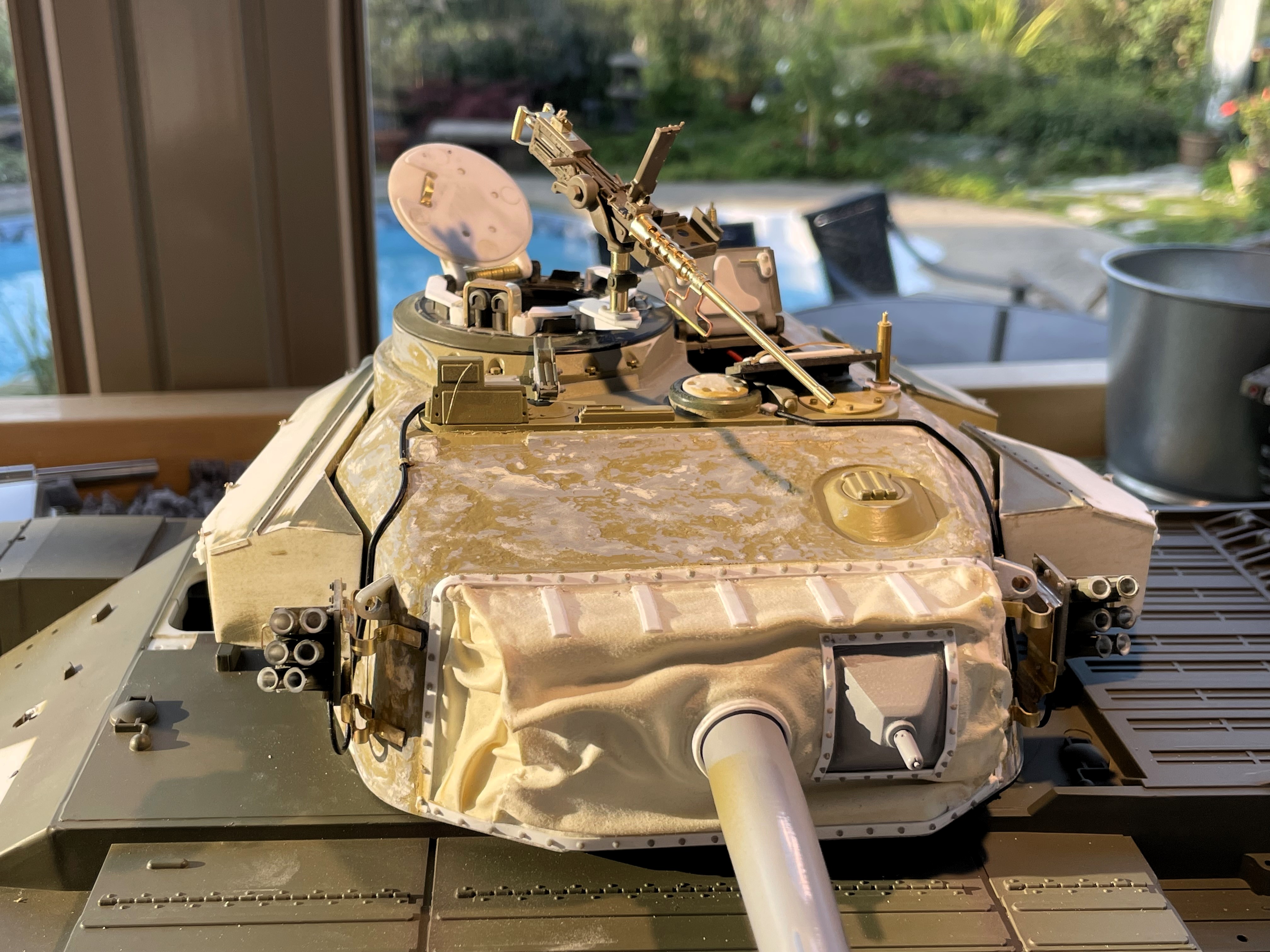 1/16 RC IDF Late Sho't Meteor Centurion with 105mm - build