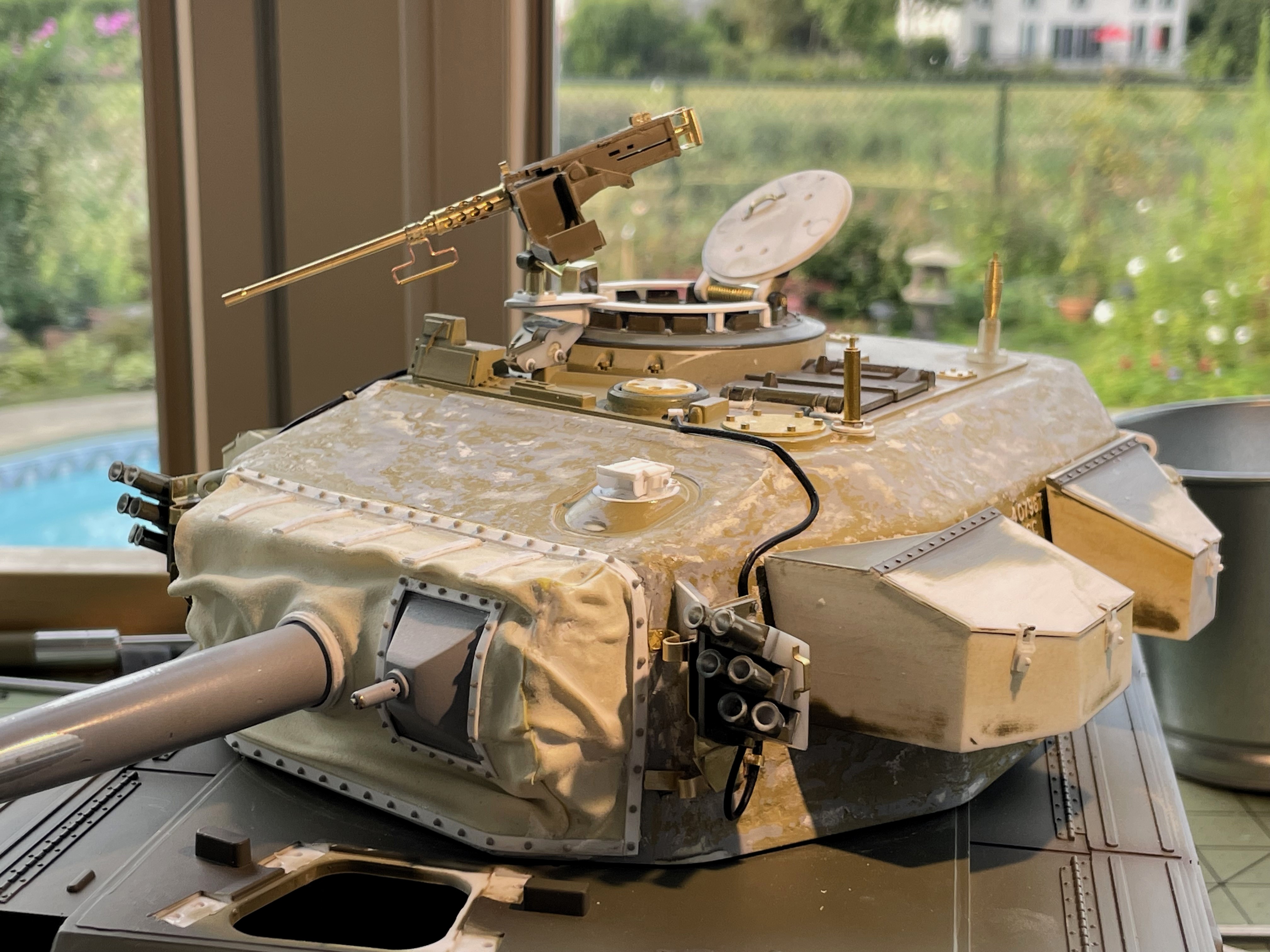 1/16 RC IDF Late Sho't Meteor Centurion with 105mm - build