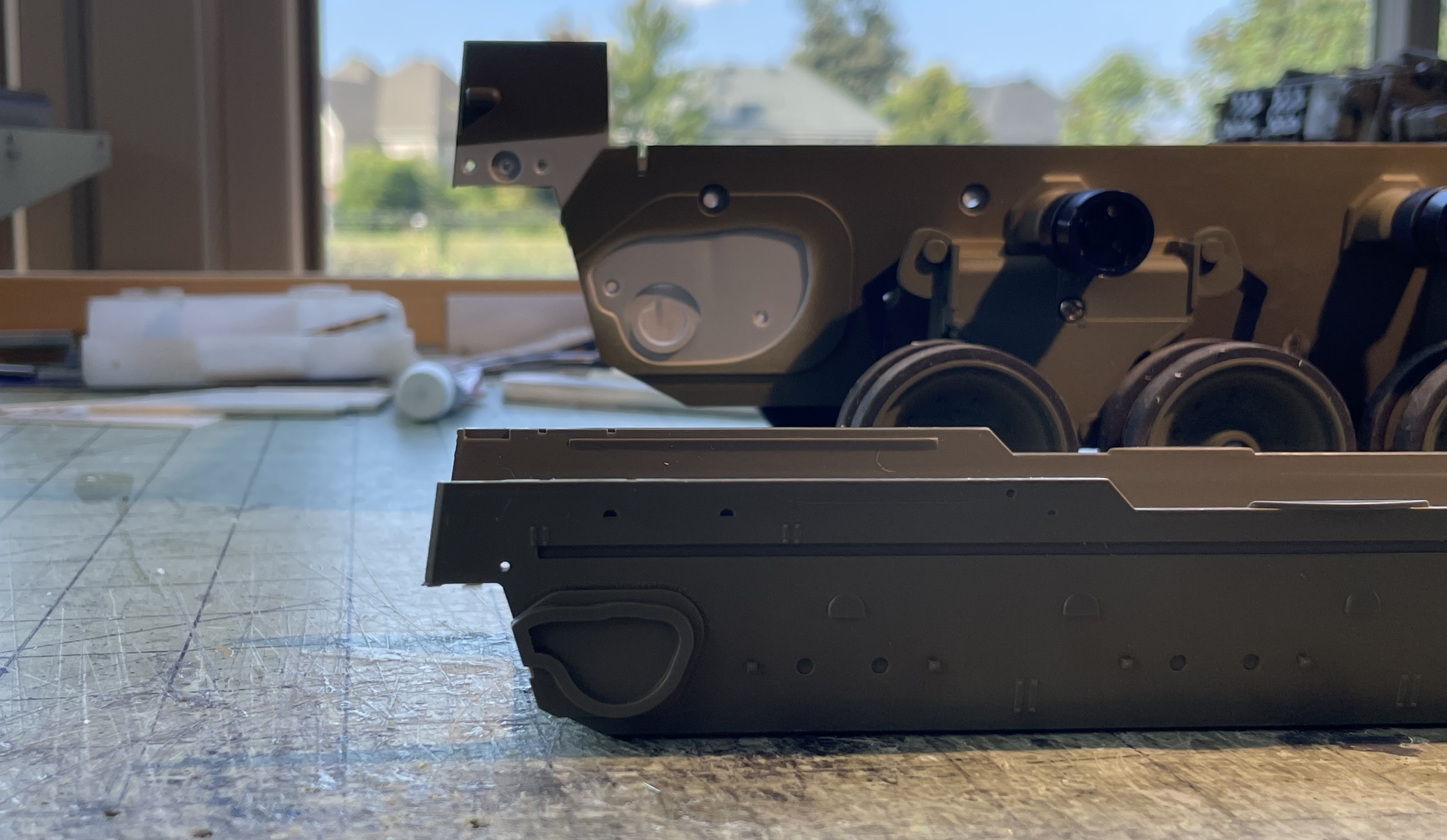 1/16 RC IDF Late Sho't Meteor Centurion with 105mm - build