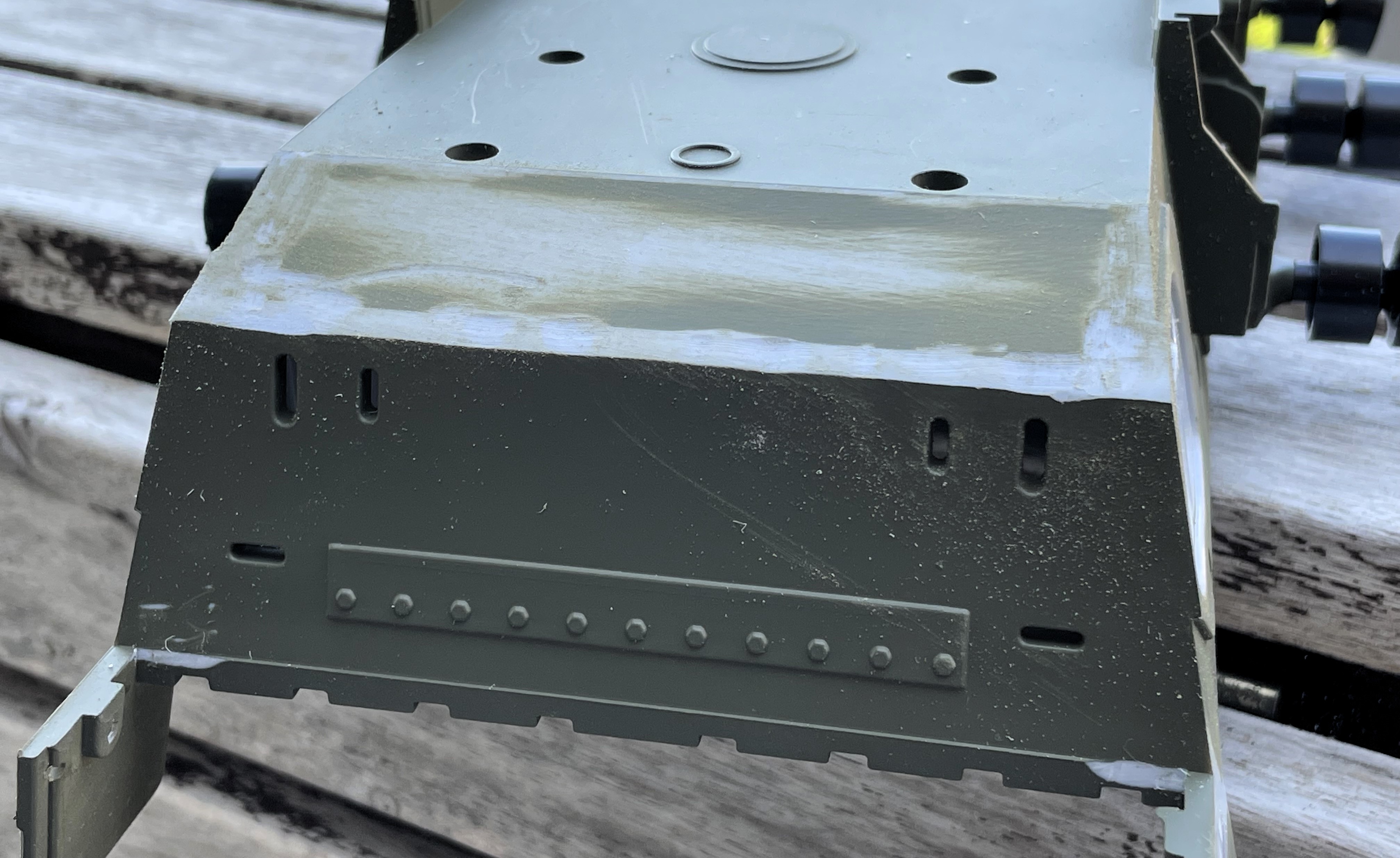 1/16 RC IDF Late Sho't Meteor Centurion with 105mm - build