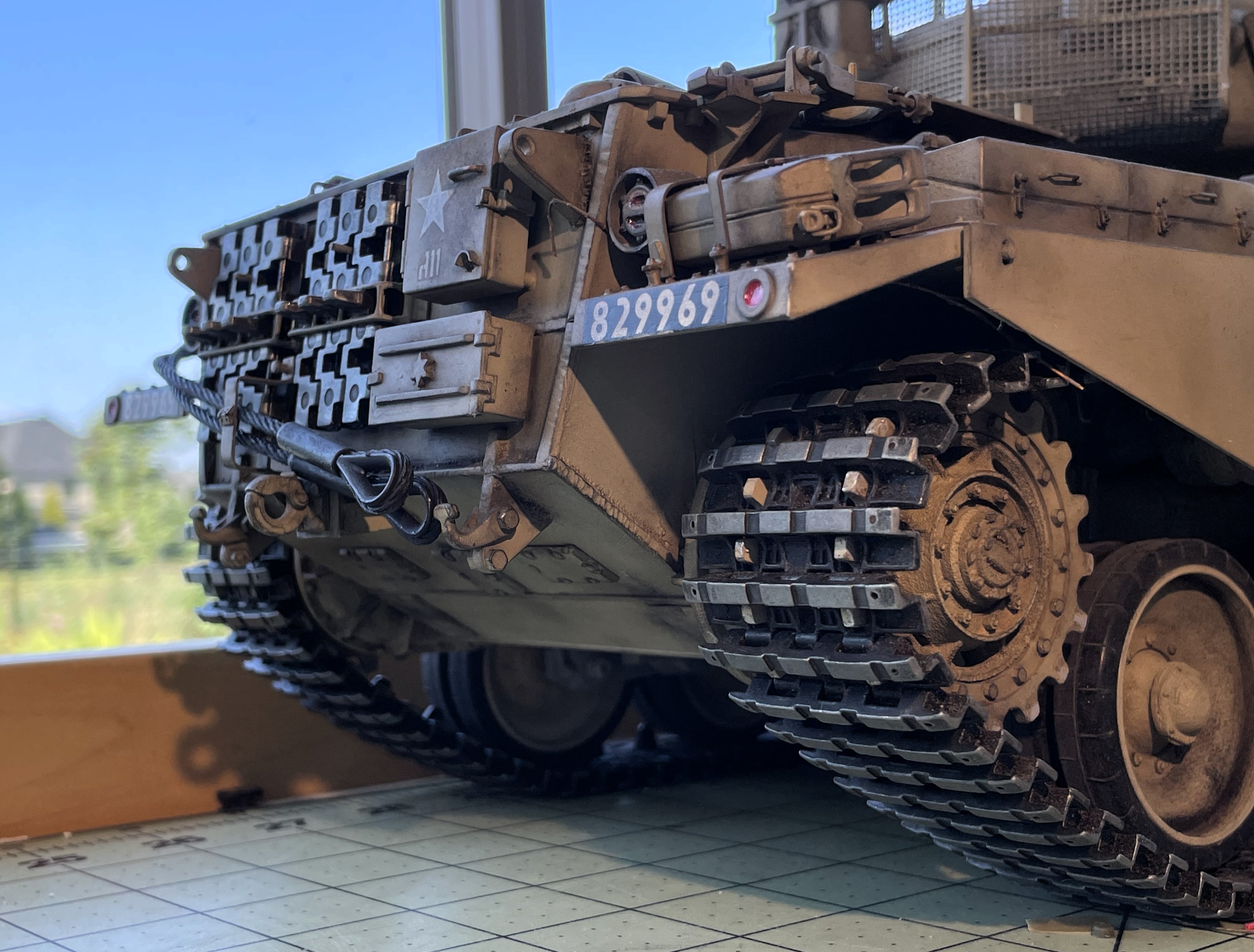 1/16 RC IDF Late Sho't Meteor Centurion with 105mm - build