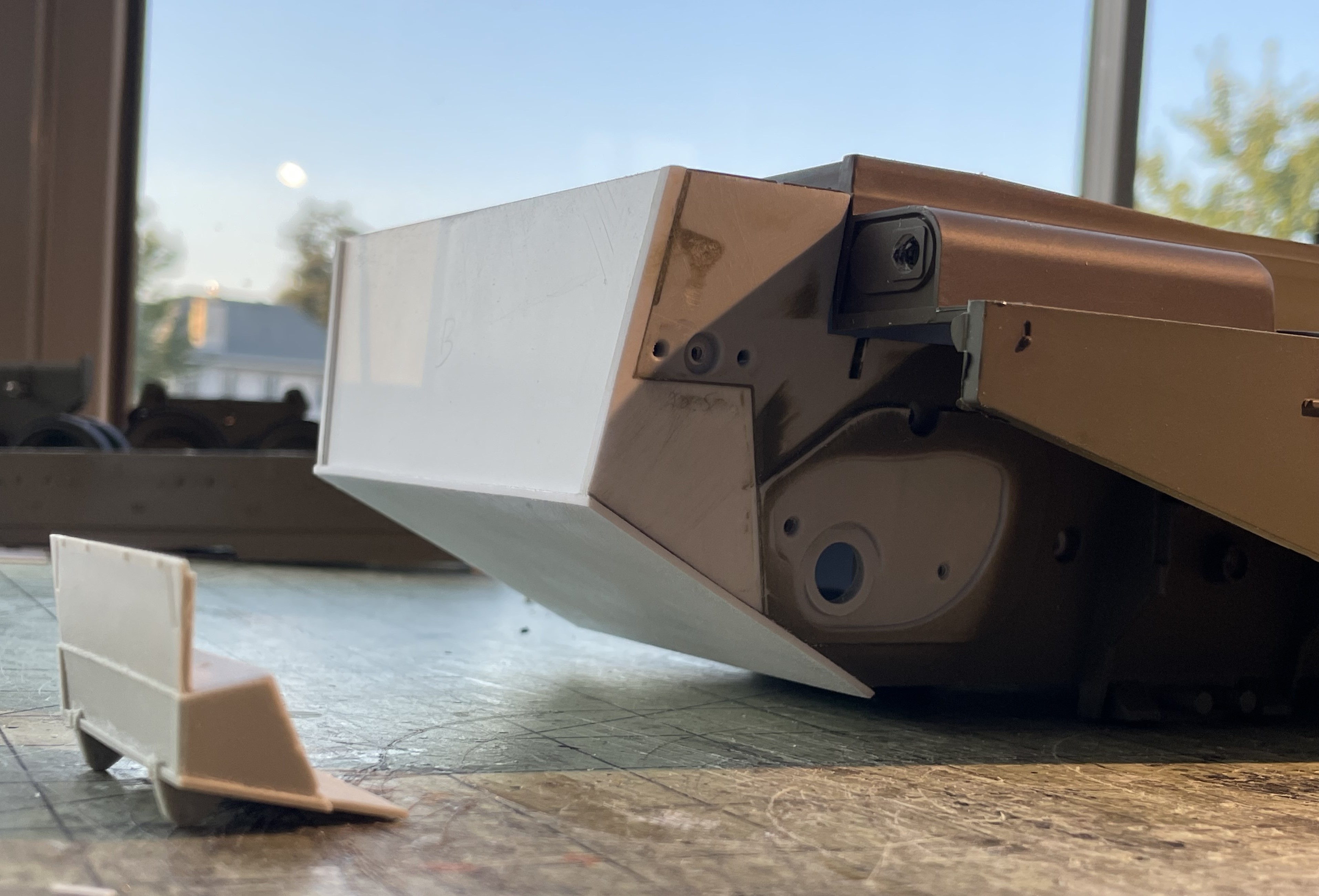 1/16 RC IDF Late Sho't Meteor Centurion with 105mm - build