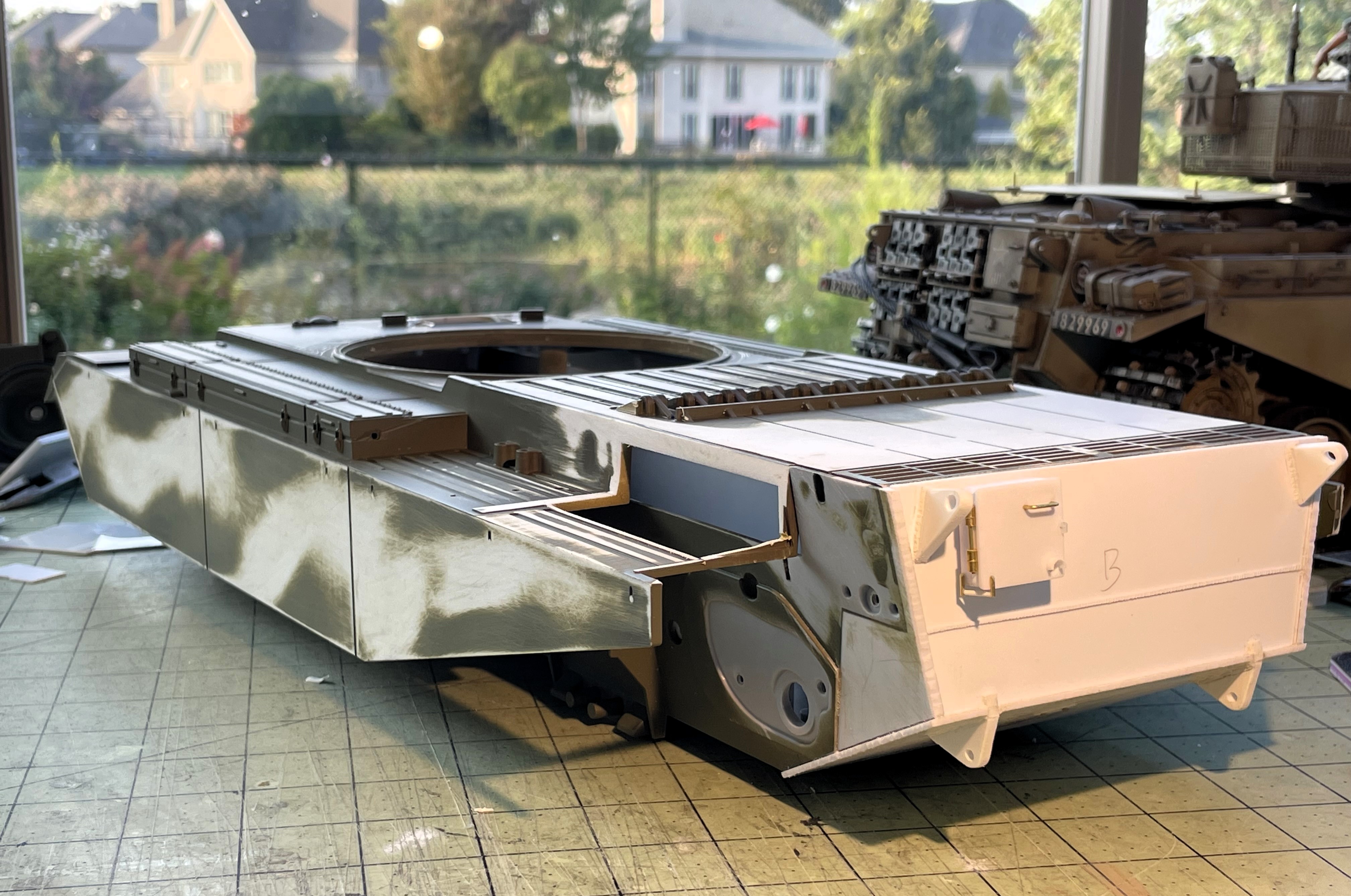 1/16 RC IDF Late Sho't Meteor Centurion with 105mm - build