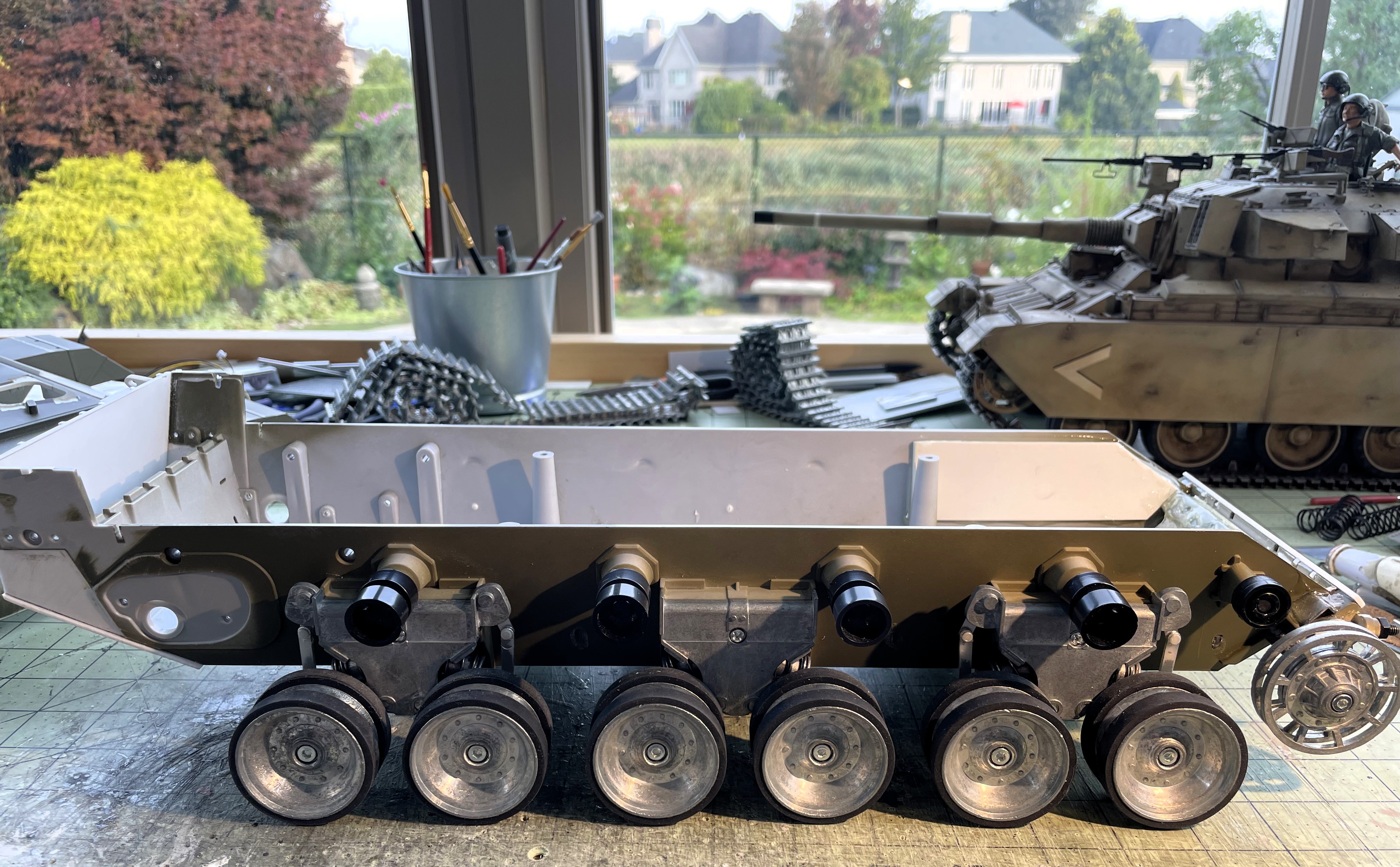 1/16 RC IDF Late Sho't Meteor Centurion with 105mm - build