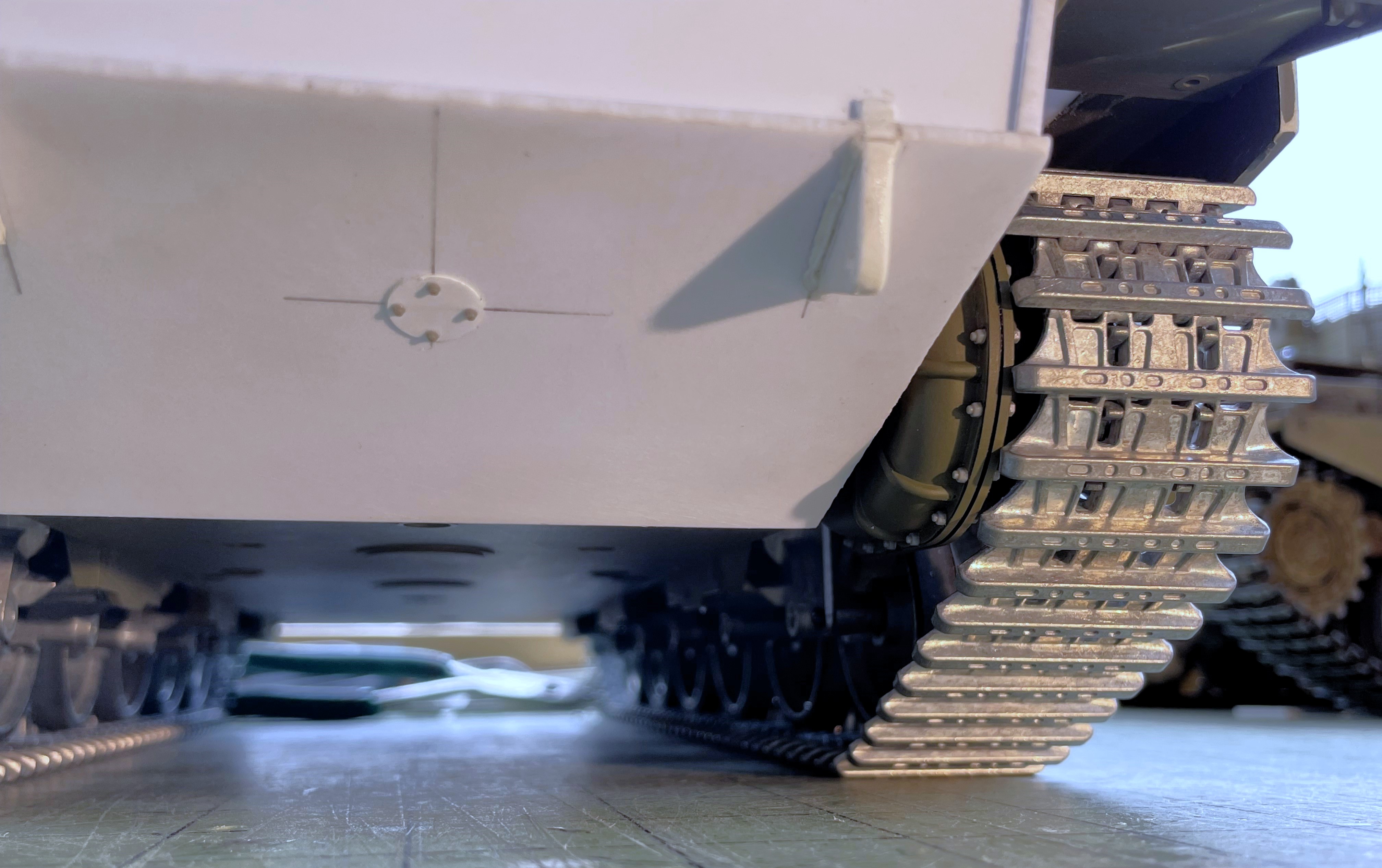 1/16 RC IDF Late Sho't Meteor Centurion with 105mm - build
