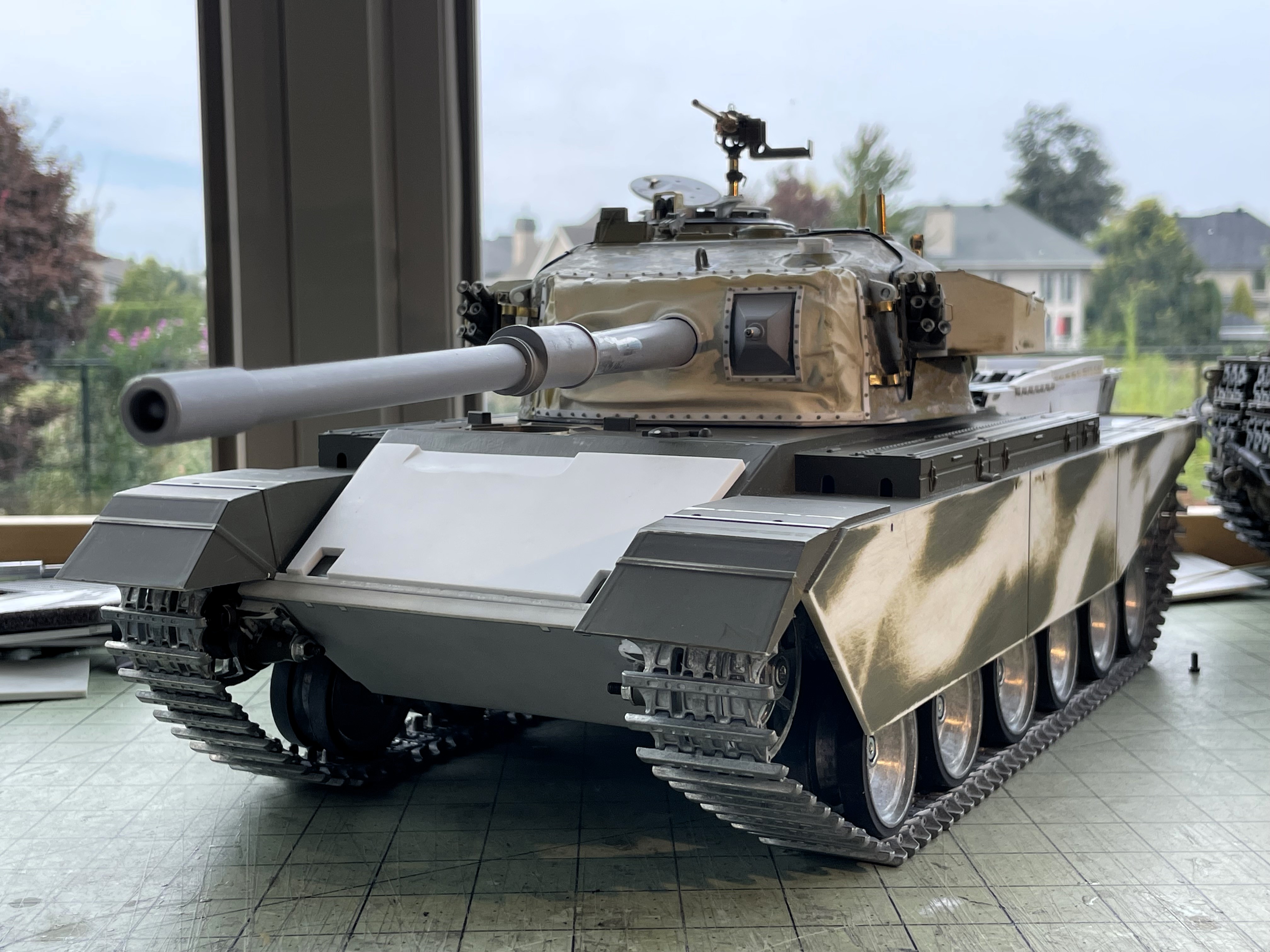 1/16 RC IDF Late Sho't Meteor Centurion with 105mm - build