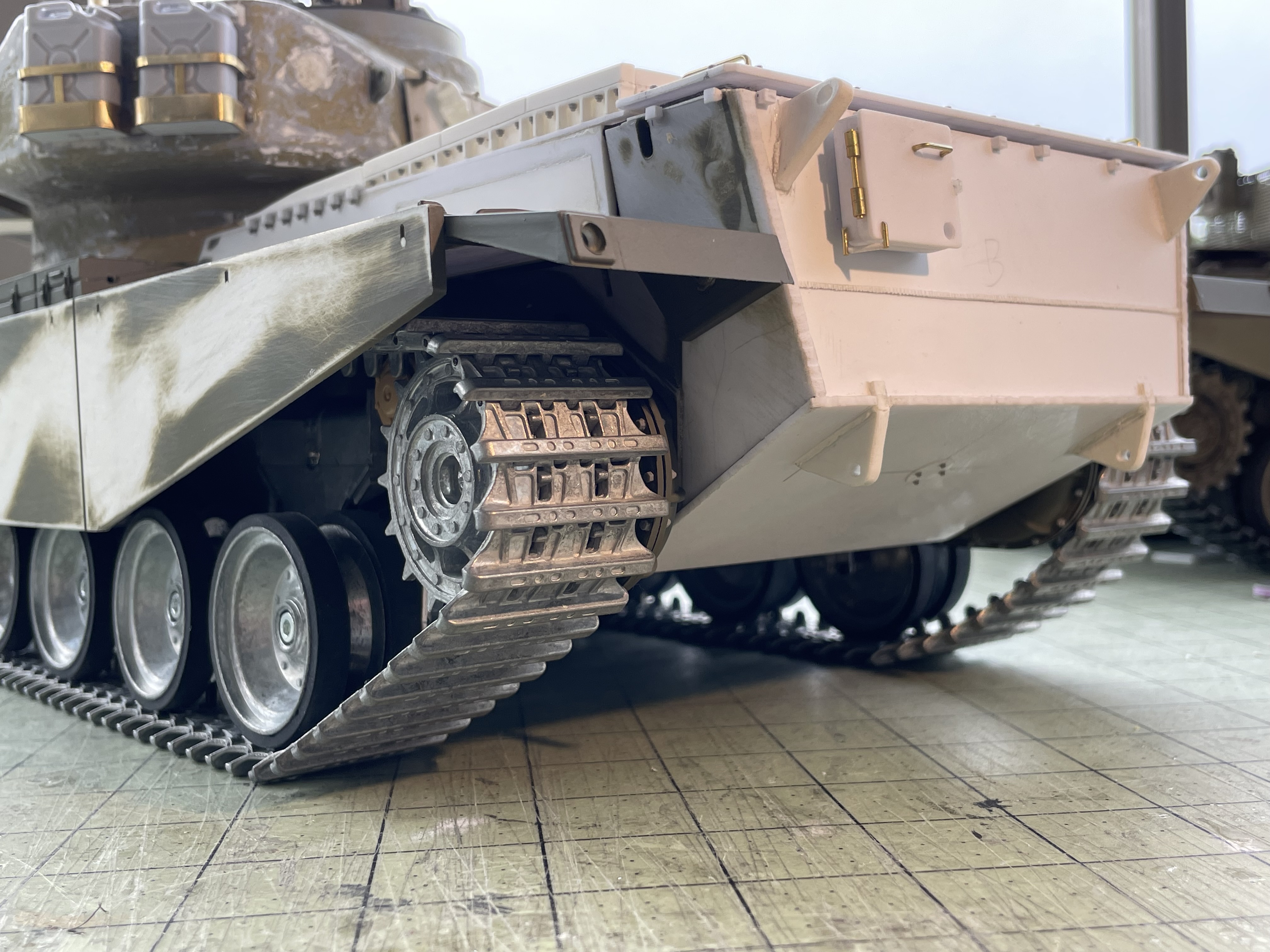 1/16 RC IDF Late Sho't Meteor Centurion with 105mm - build