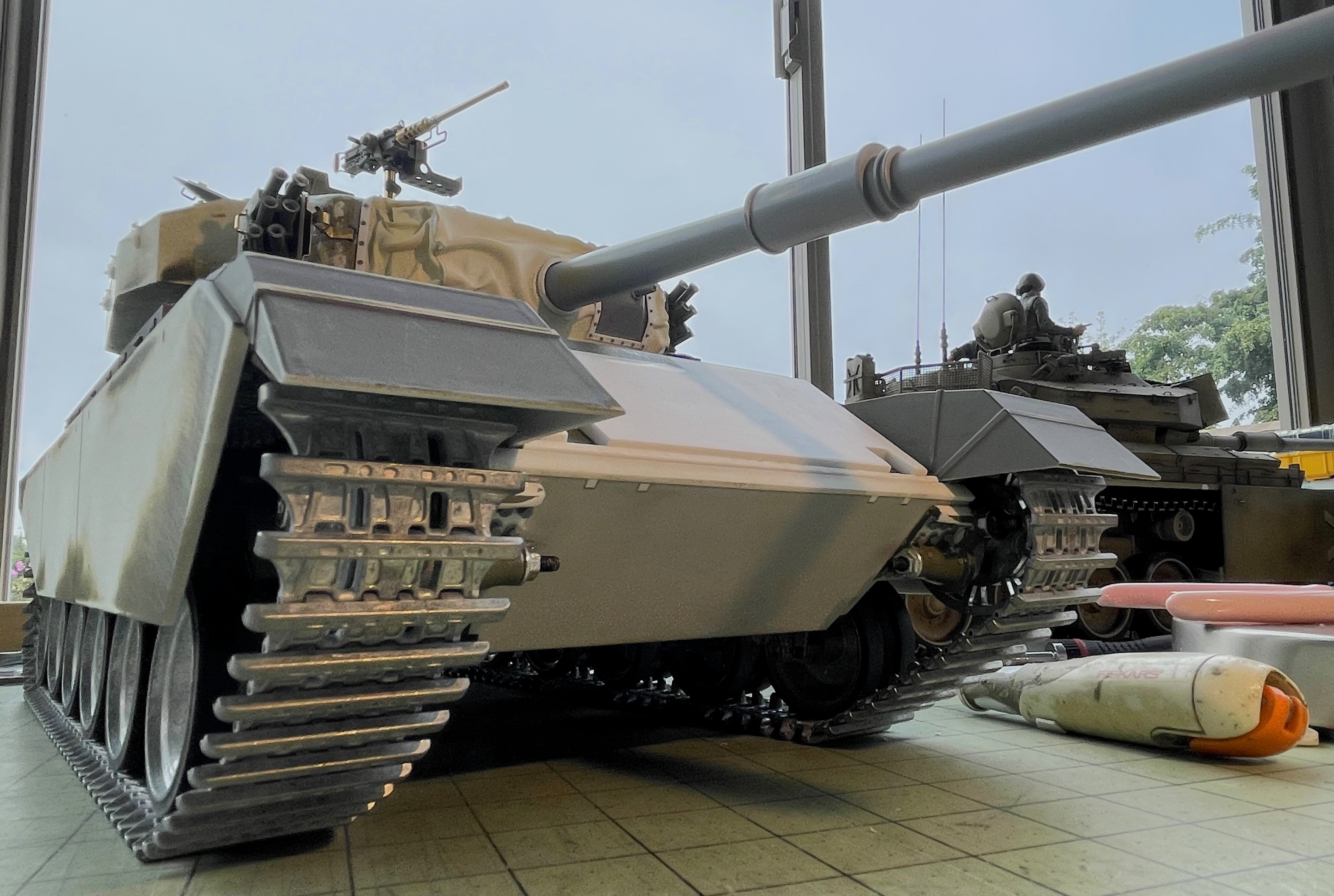 1/16 RC IDF Late Sho't Meteor Centurion with 105mm - build