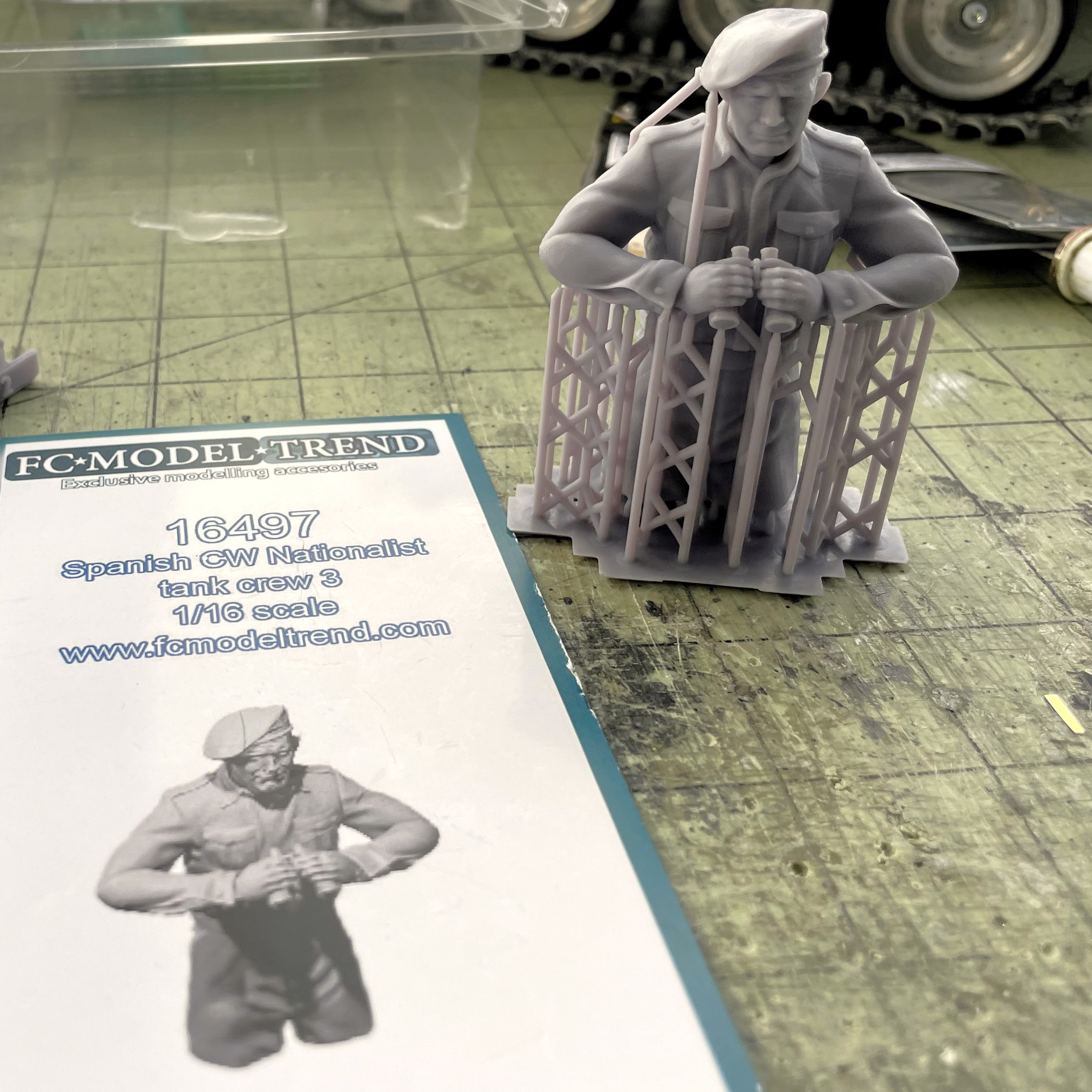 1/16 RC IDF Late Sho't Meteor Centurion with 105mm - build