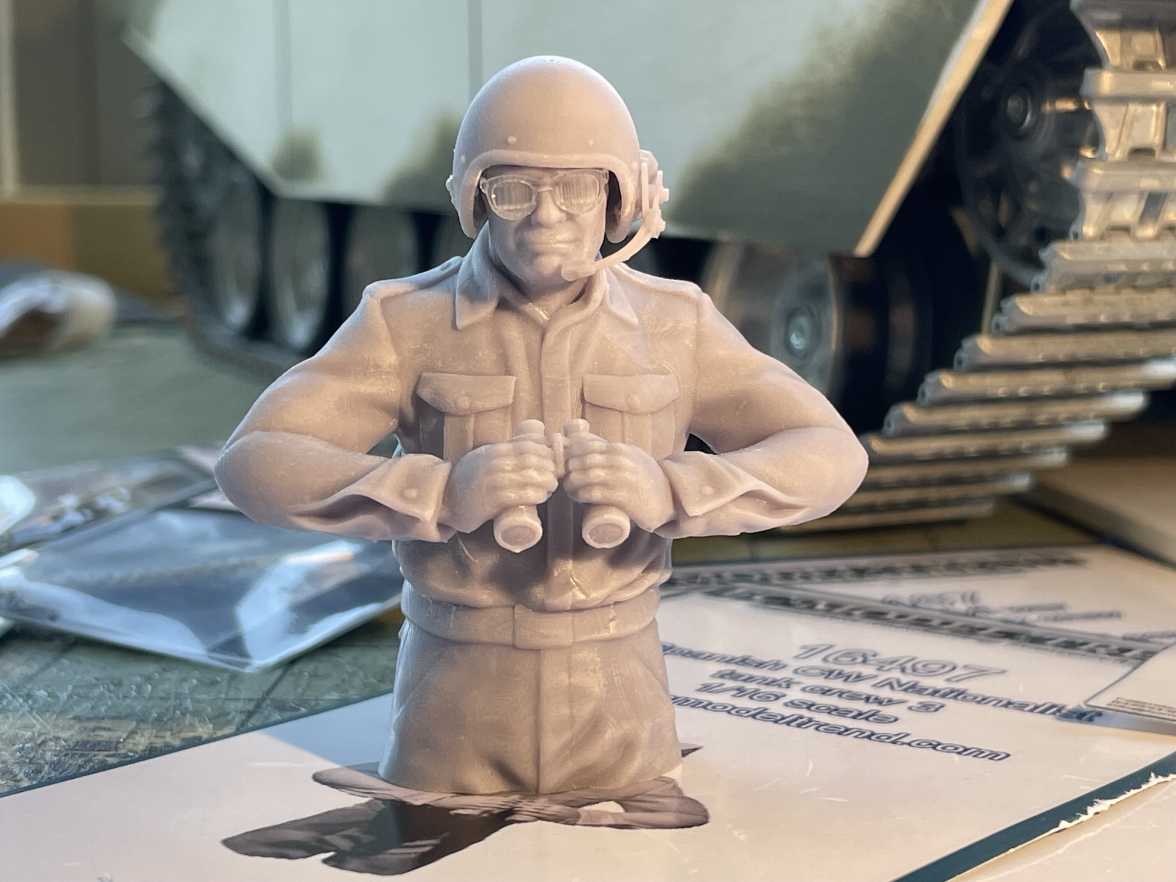 1/16 RC IDF Late Sho't Meteor Centurion with 105mm - build