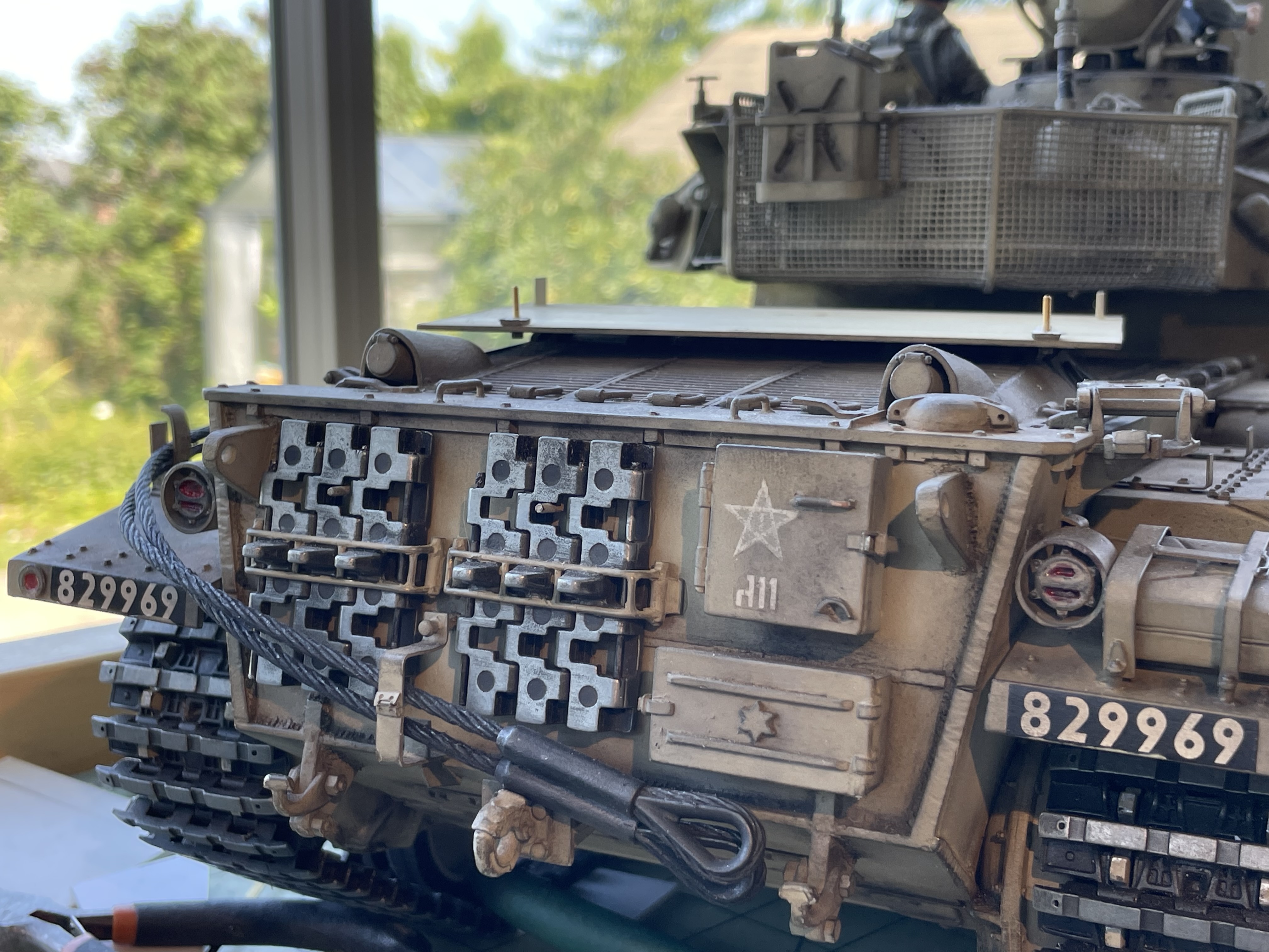 1/16 RC IDF Late Sho't Meteor Centurion with 105mm - build