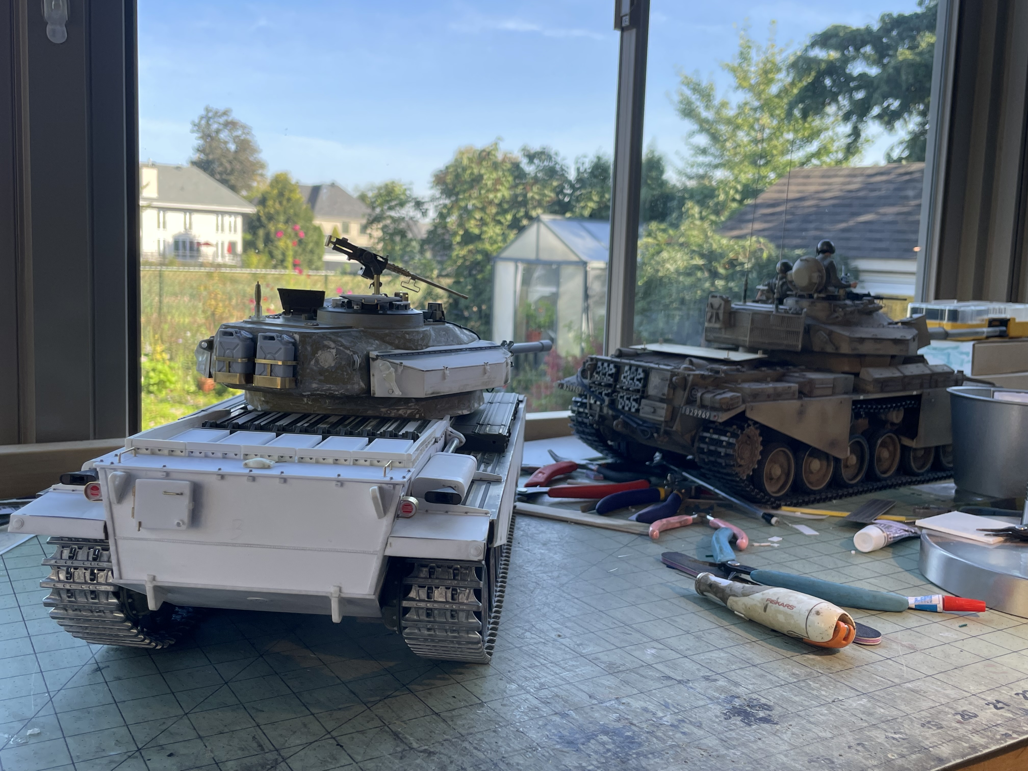 1/16 RC IDF Late Sho't Meteor Centurion with 105mm - build