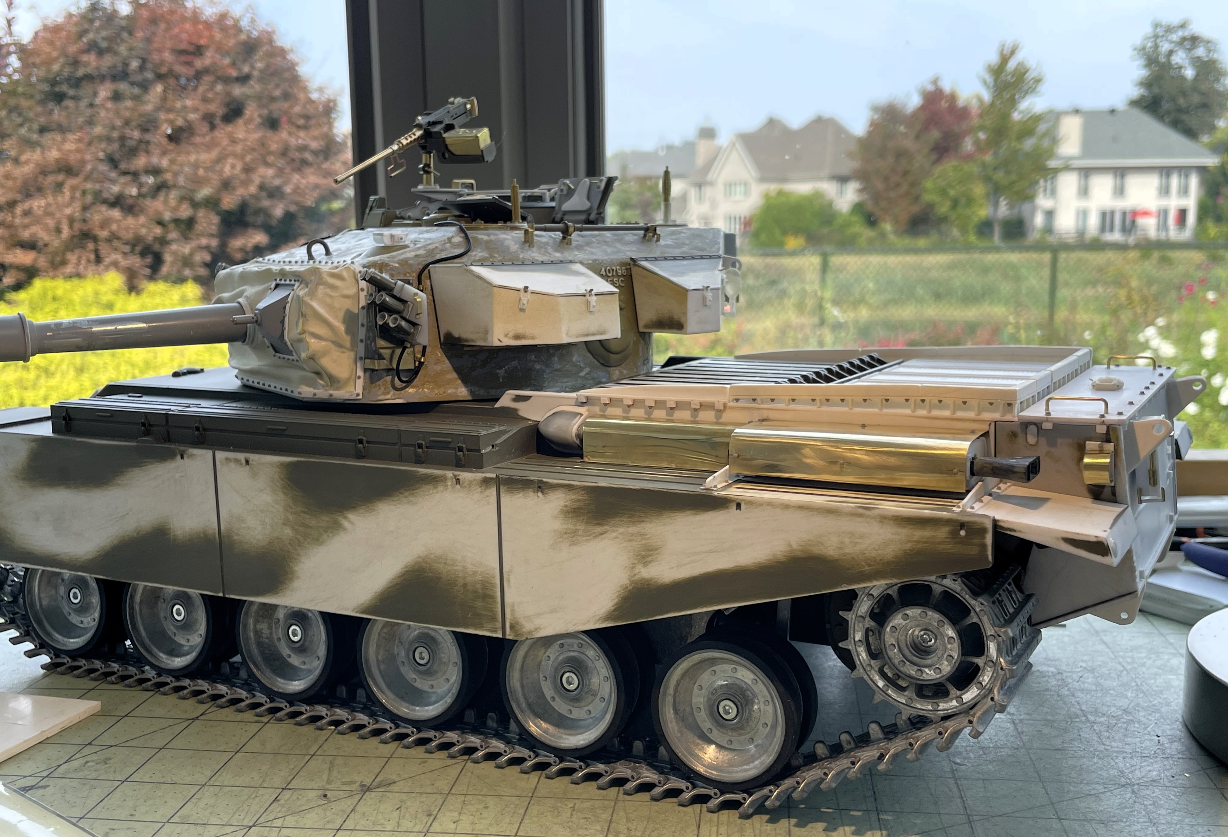1/16 RC IDF Late Sho't Meteor Centurion with 105mm - build