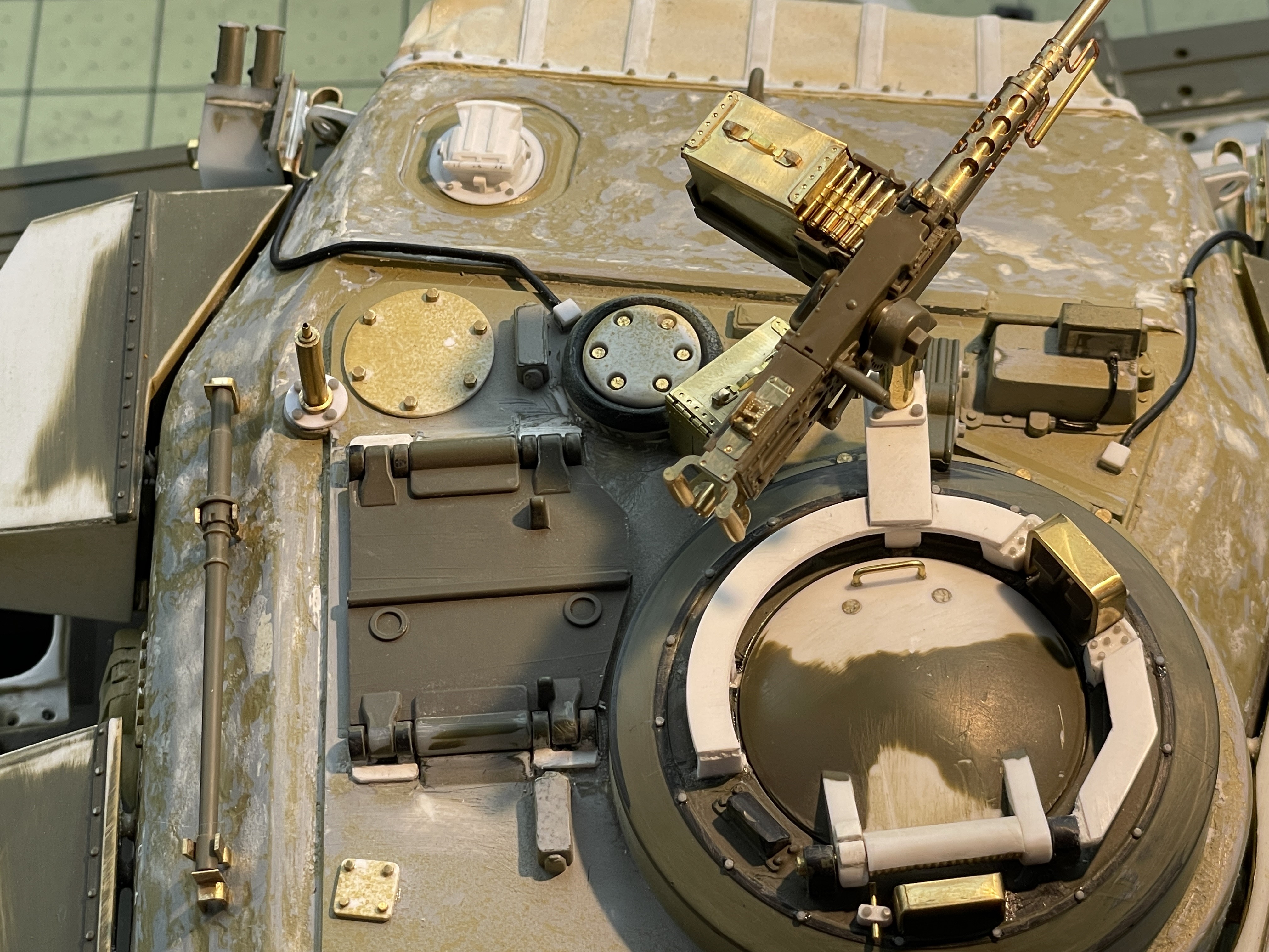 1/16 RC IDF Late Sho't Meteor Centurion with 105mm - build