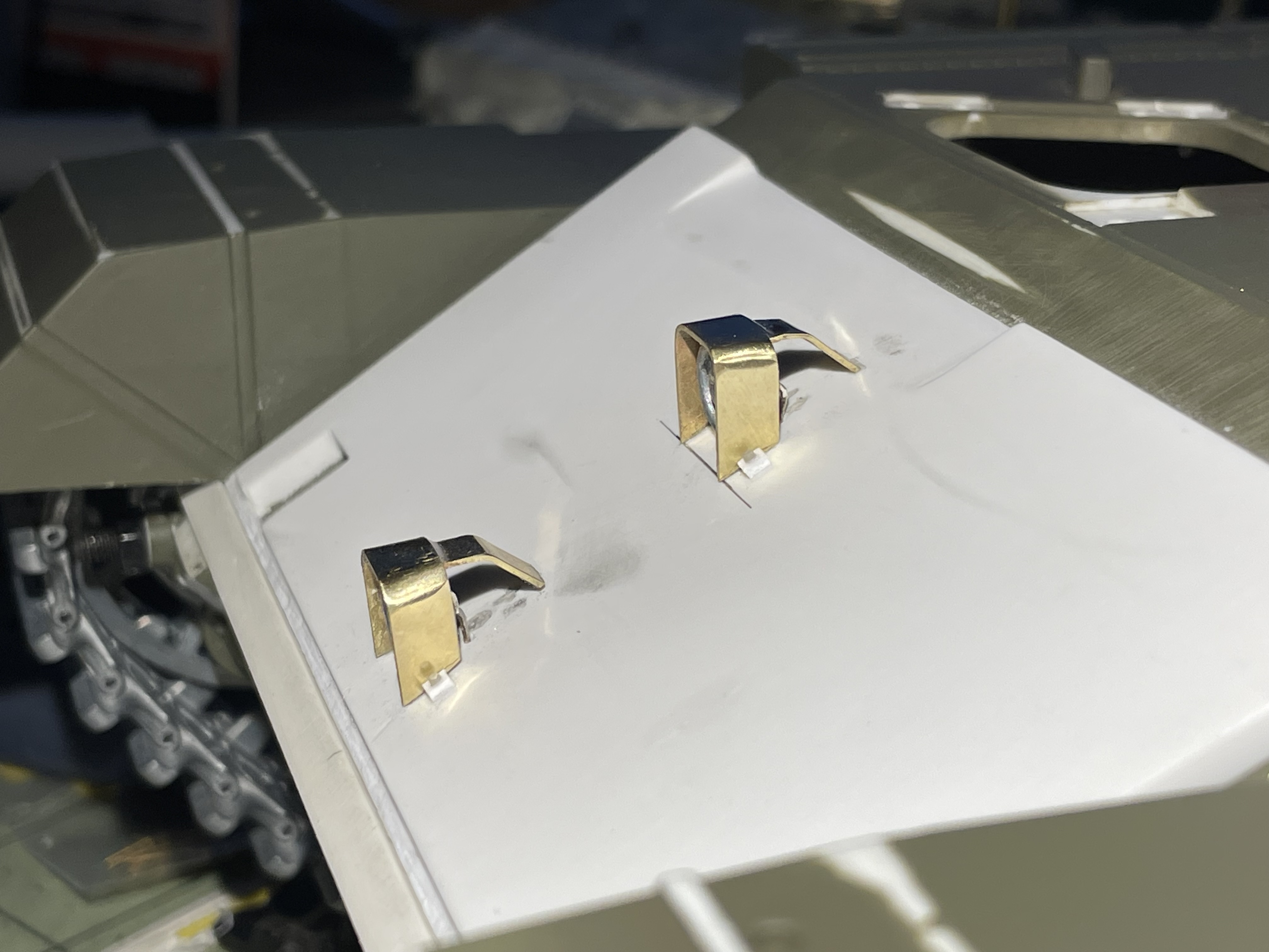 1/16 RC IDF Late Sho't Meteor Centurion with 105mm - build