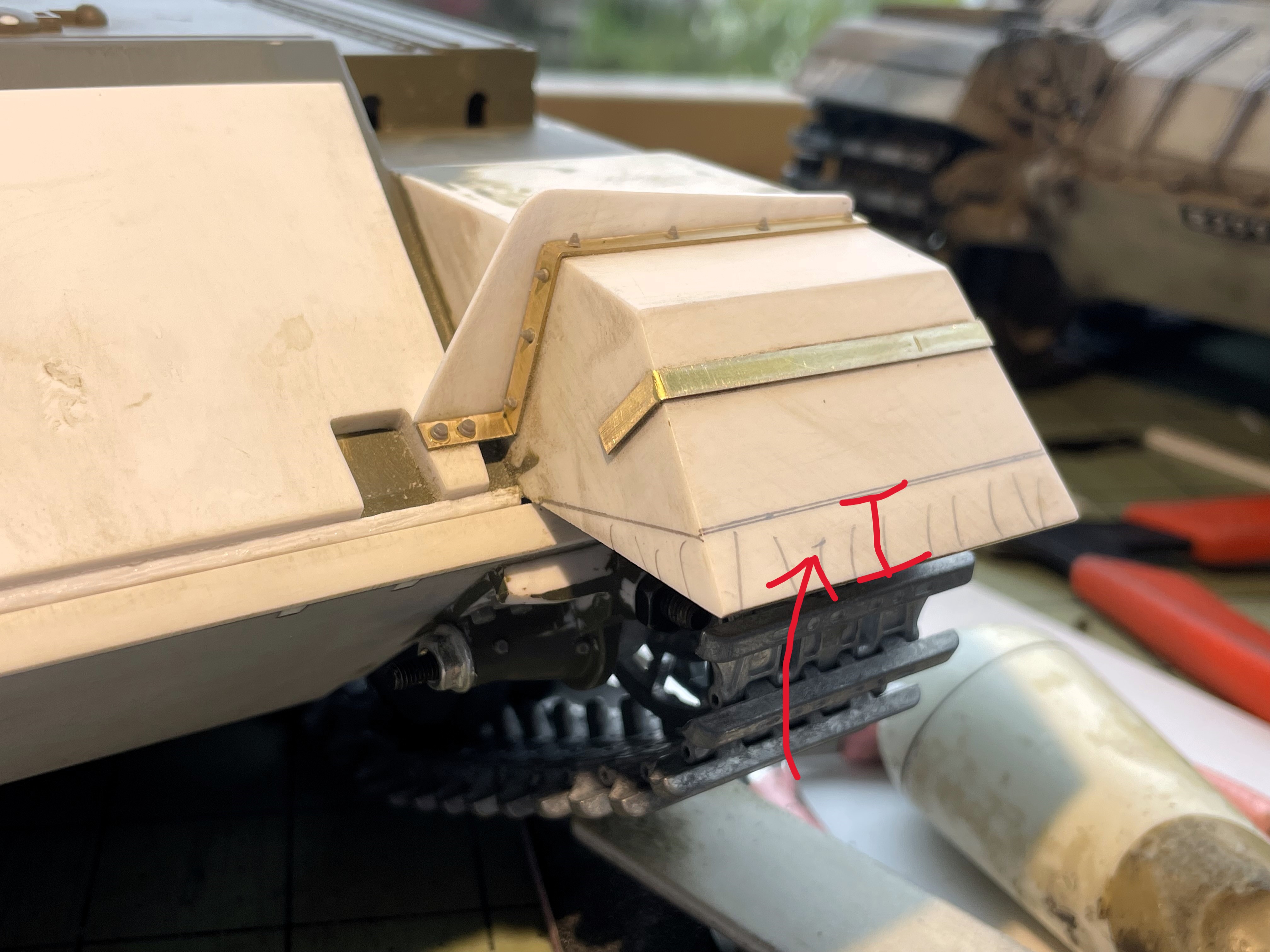 1/16 RC IDF Late Sho't Meteor Centurion with 105mm - build