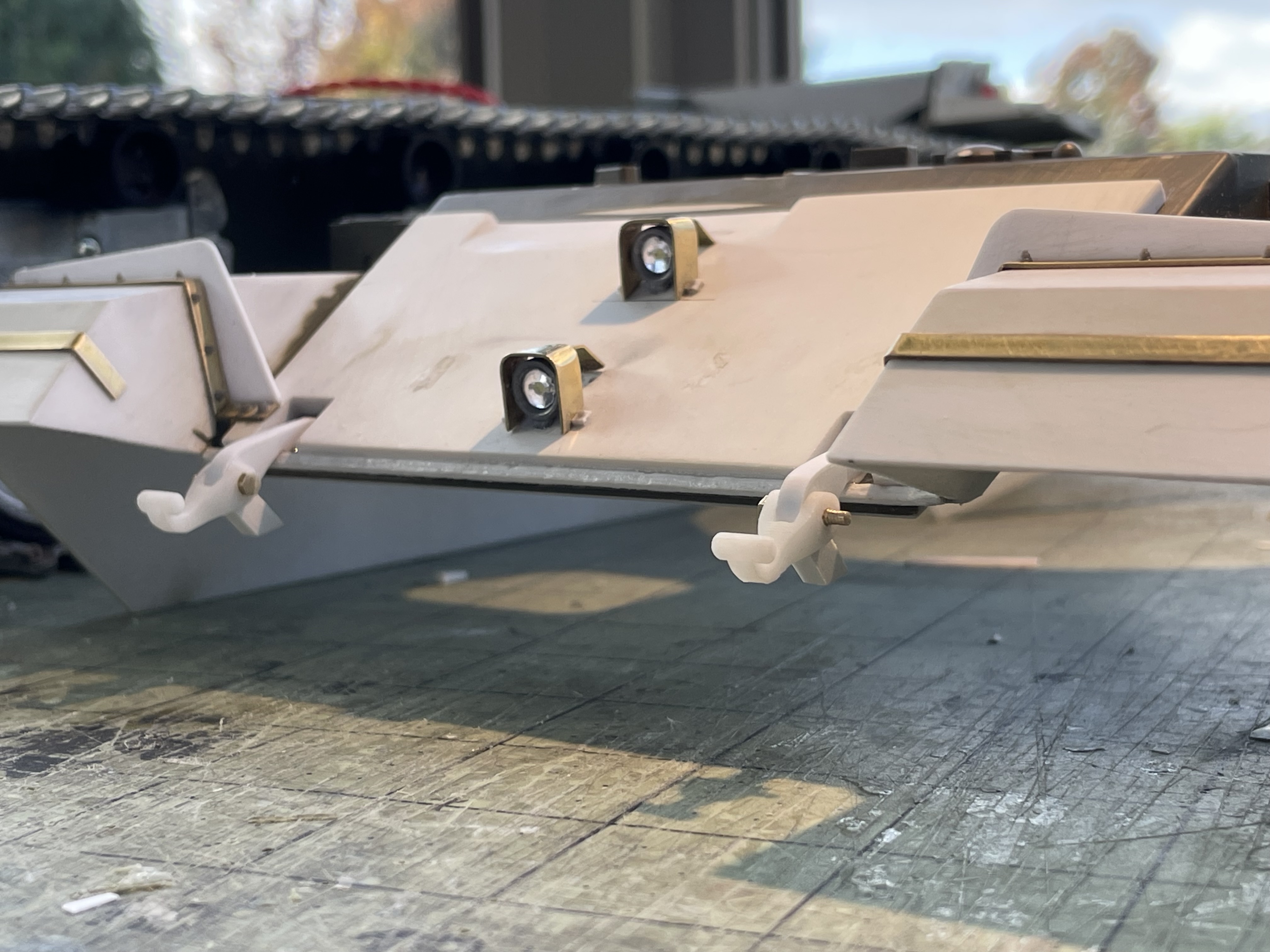 1/16 RC IDF Late Sho't Meteor Centurion with 105mm - build