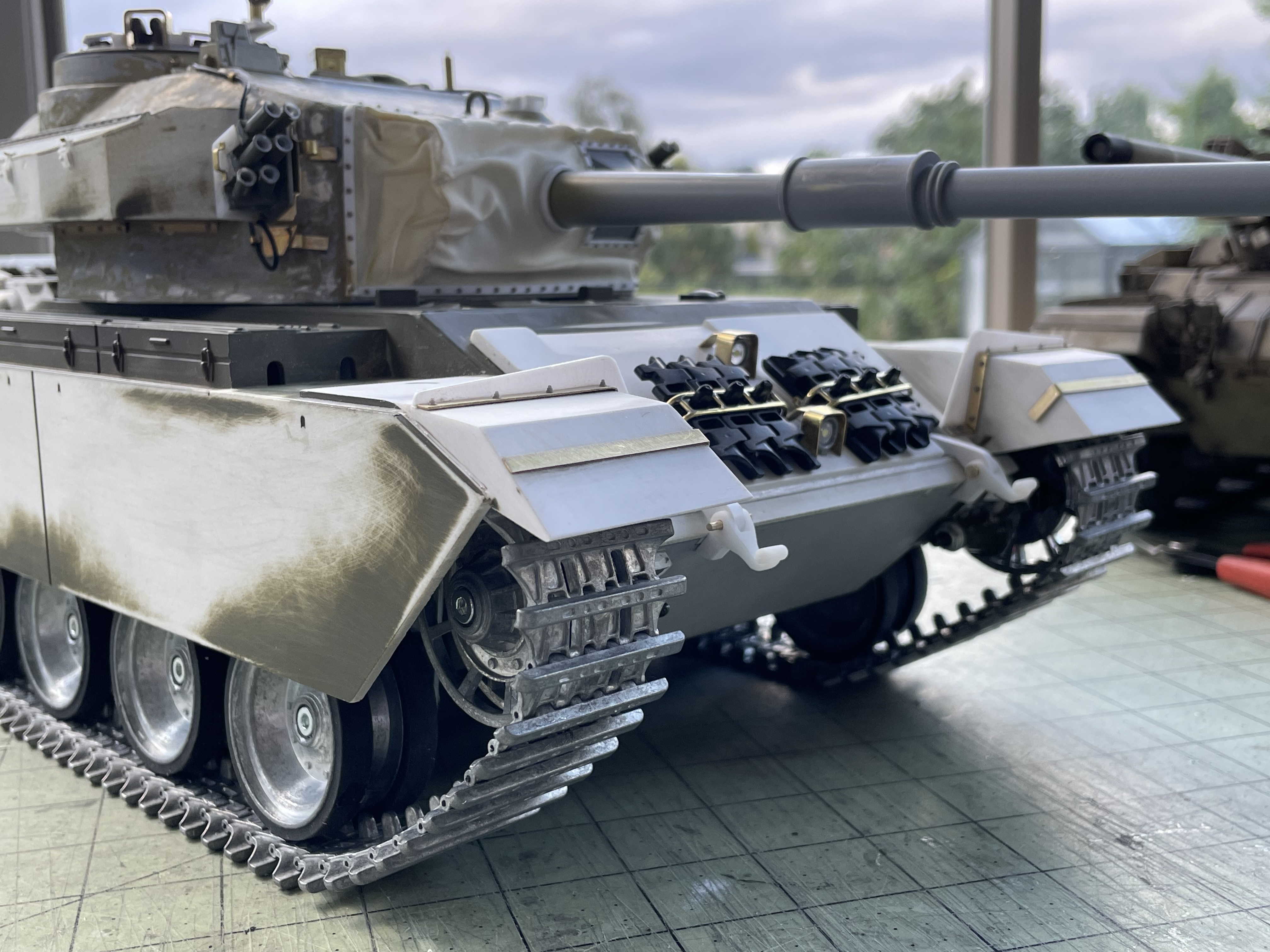 1/16 RC IDF Late Sho't Meteor Centurion with 105mm - build