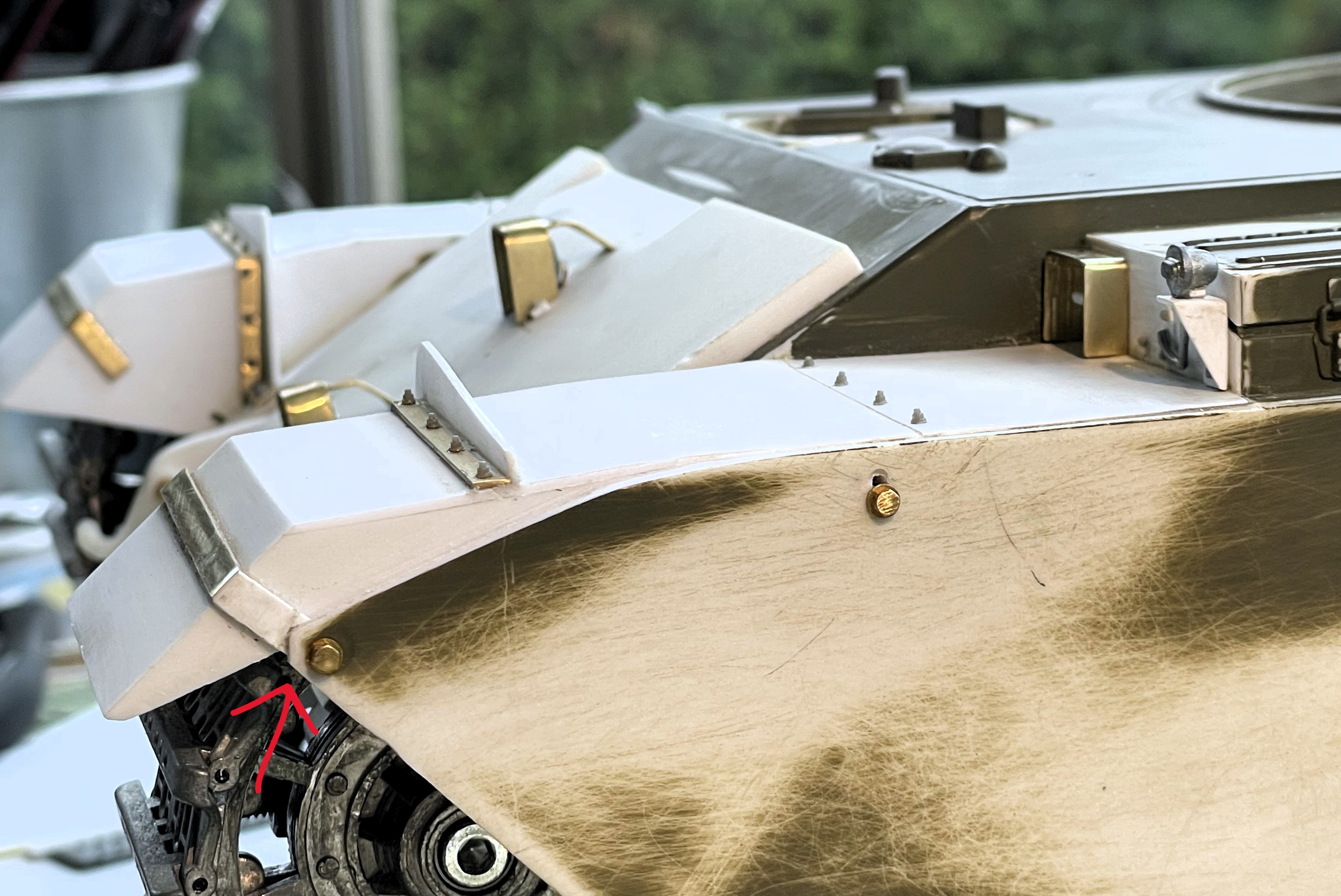 1/16 RC IDF Late Sho't Meteor Centurion with 105mm - build