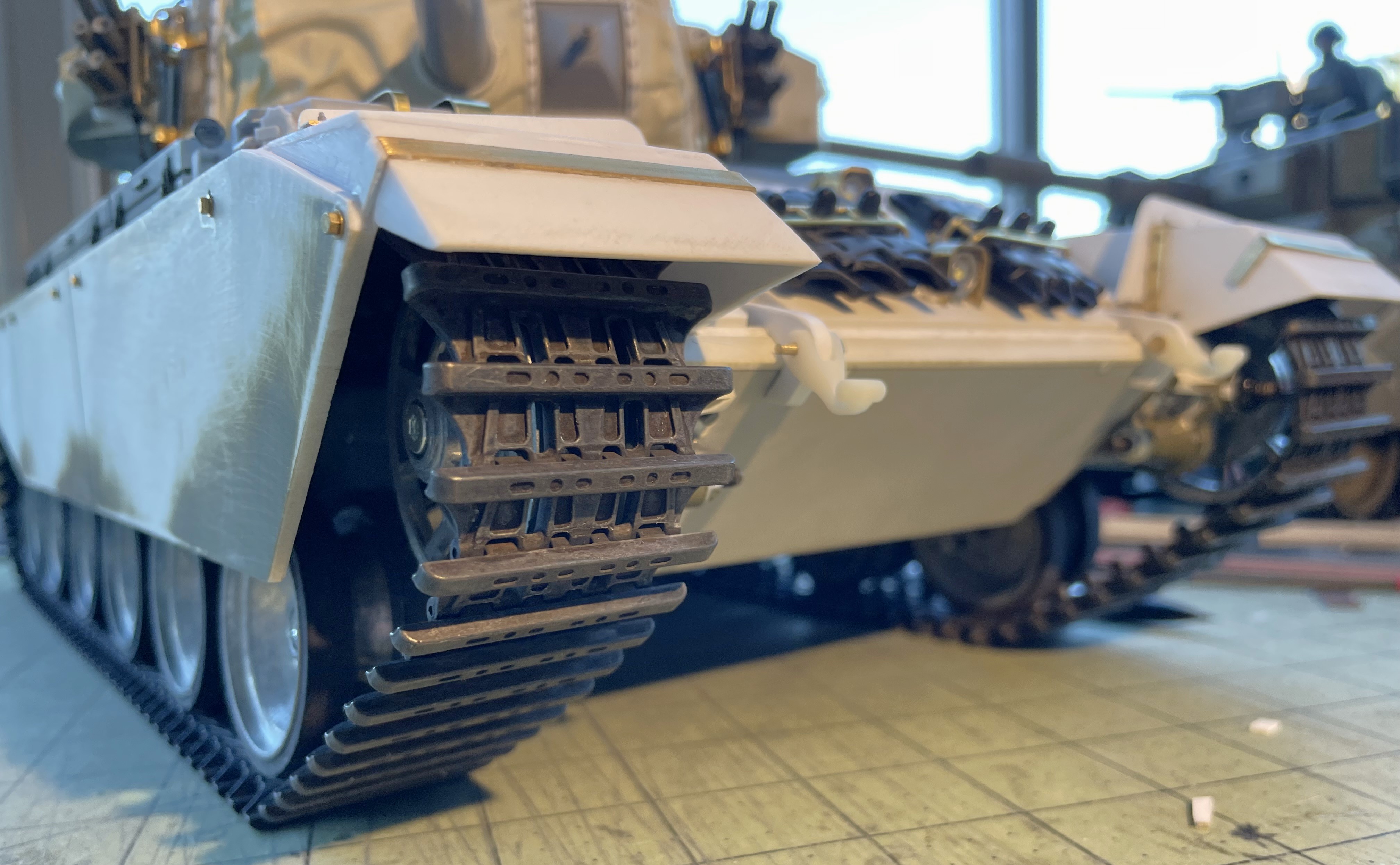 1/16 RC IDF Late Sho't Meteor Centurion with 105mm - build