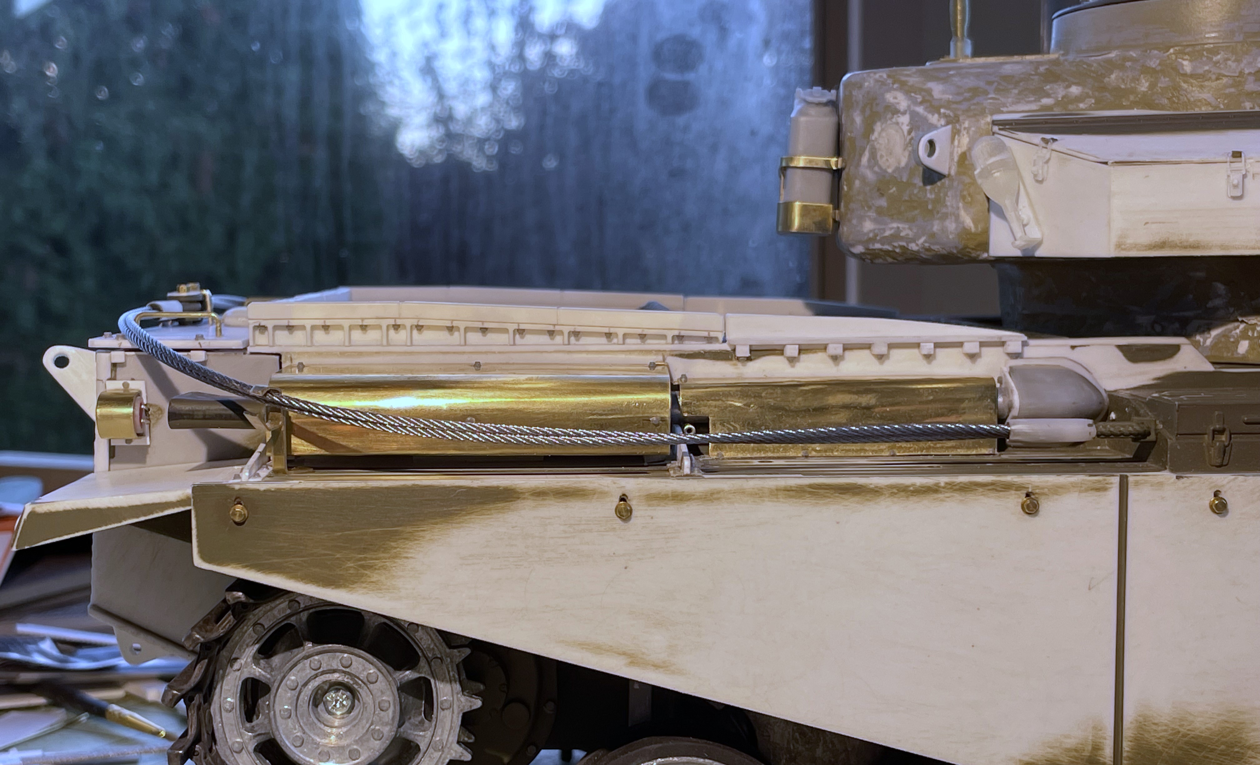 1/16 RC IDF Late Sho't Meteor Centurion with 105mm - build