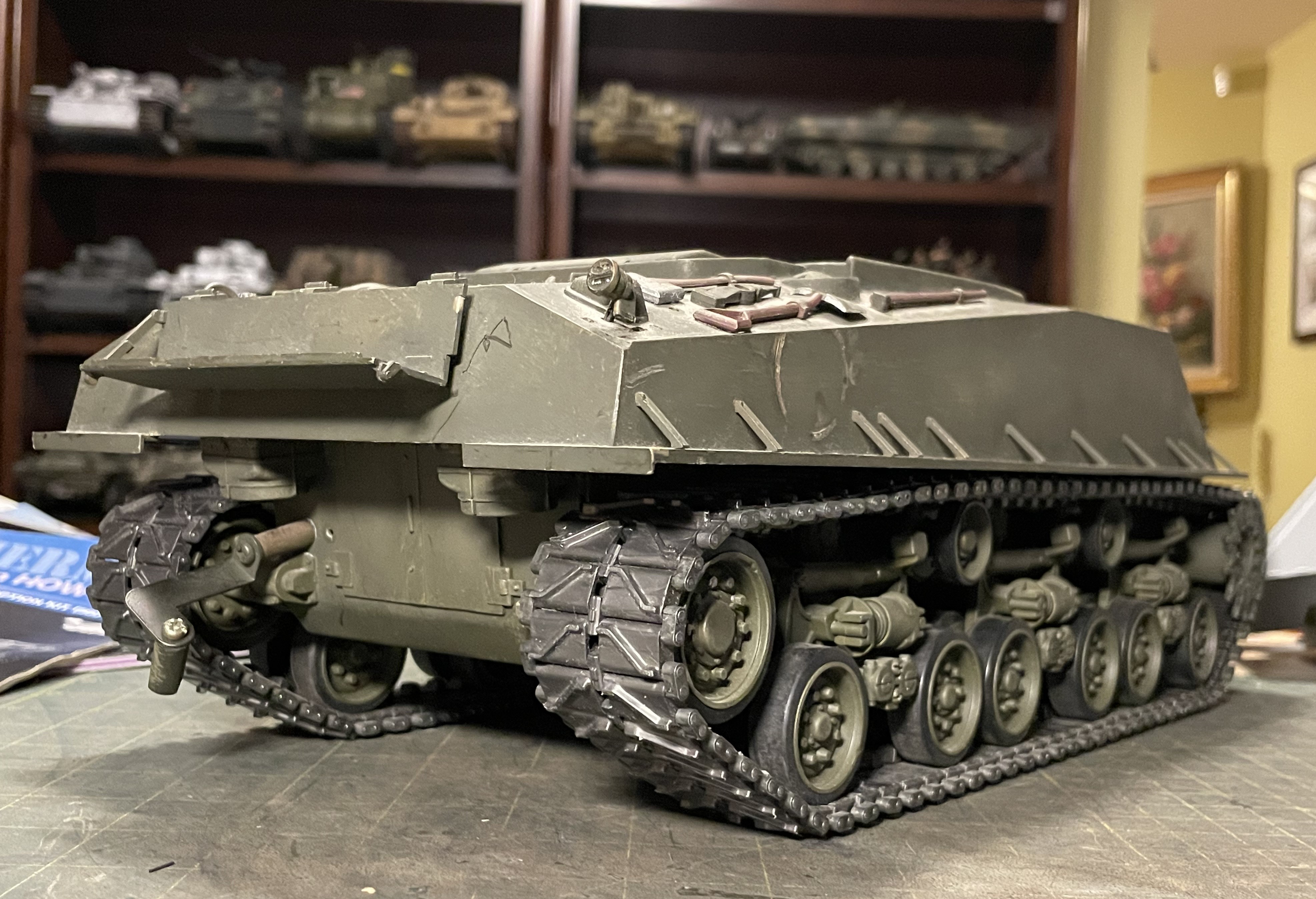 1/16 RC M4A3E8 Korean war - Restoring Tamiya M4 with Takom kit - build